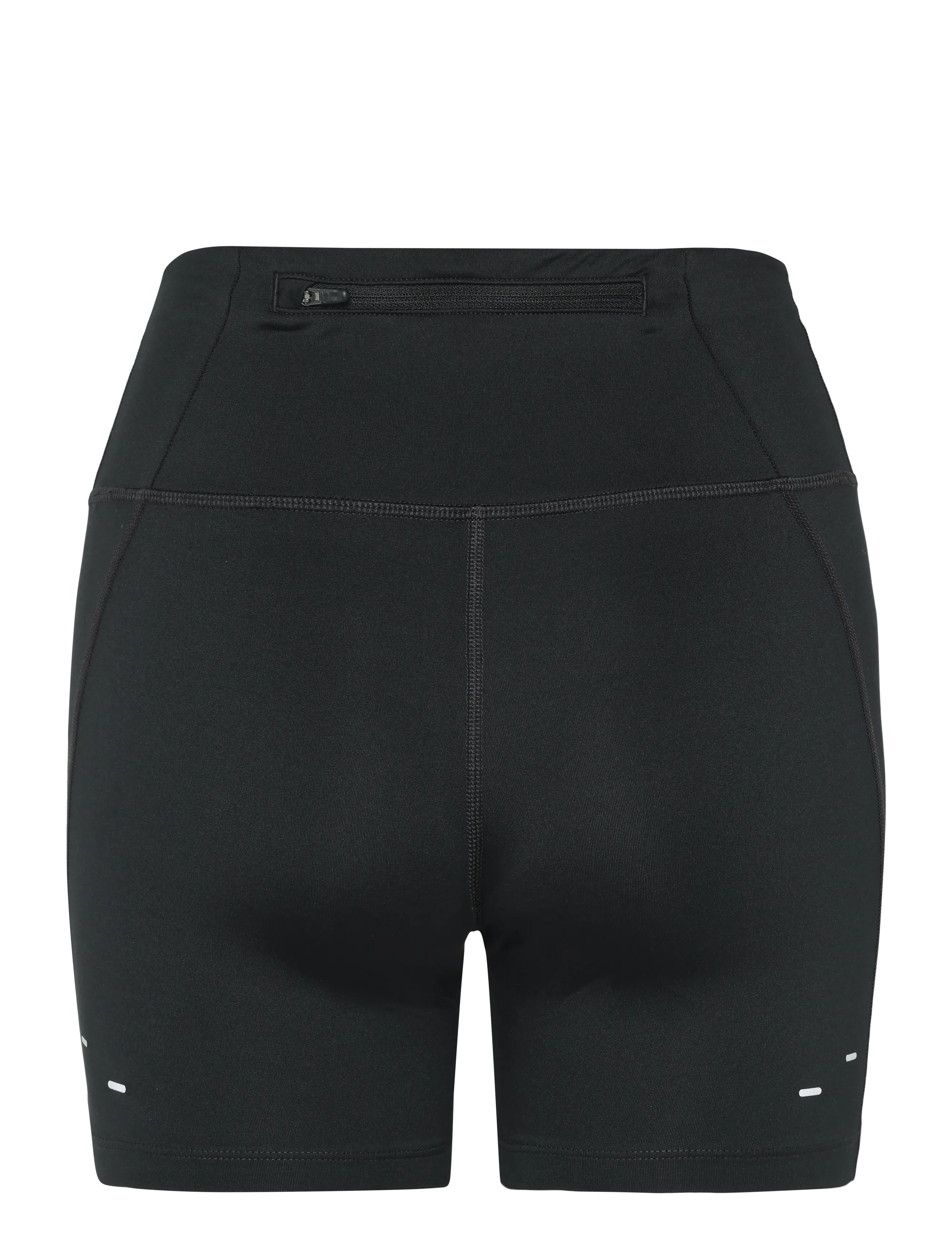Nike - W NK TEMPO DF HR TGT SHRT - trainingsshorts - black/reflective silv - 1