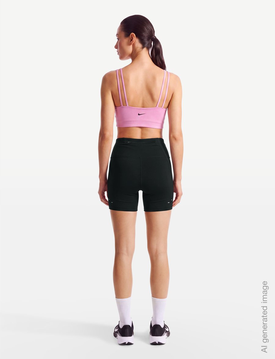 Nike - Nike Tempo Dri-Fit Tight Short - løbeshorts - black/reflective silv - 4