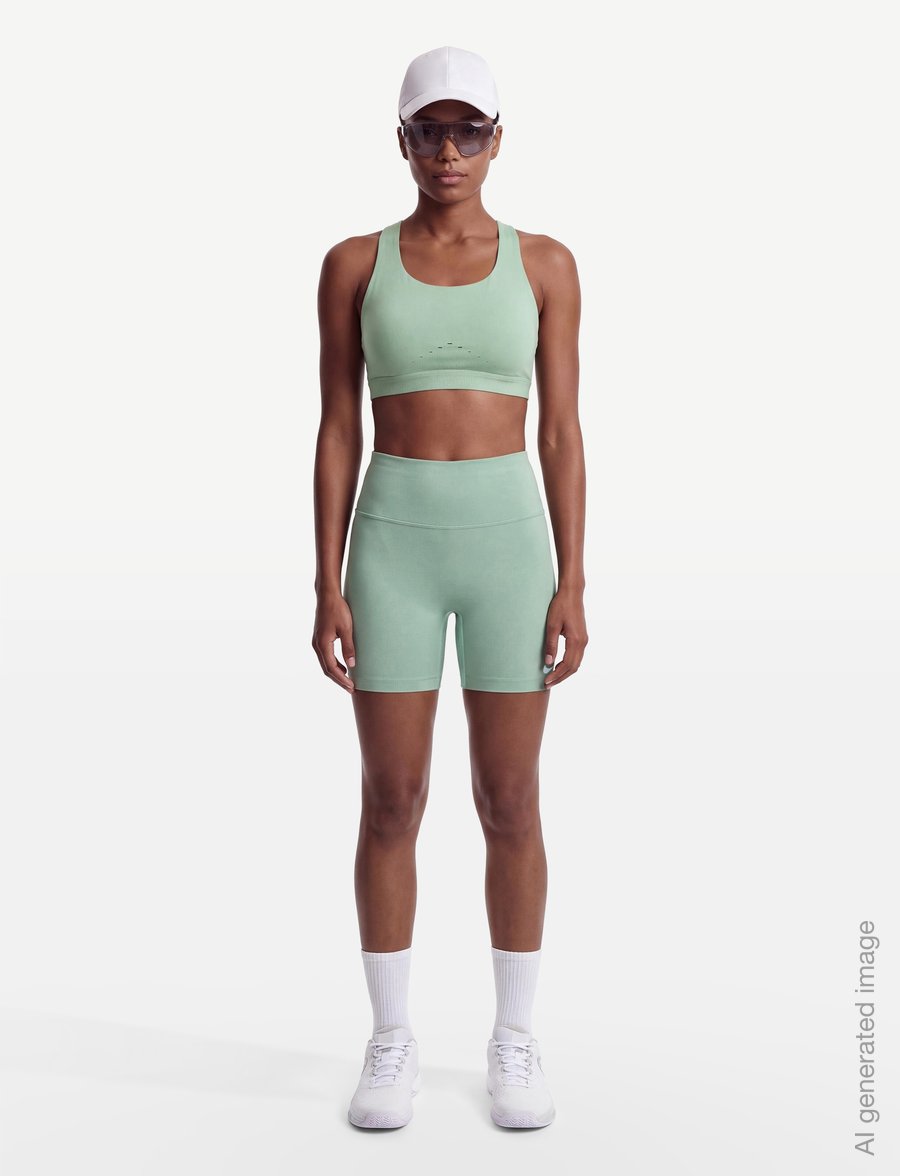Nike - Nike Tempo Dri-Fit Tight Short - løbeshorts - steam/reflective silv - 0