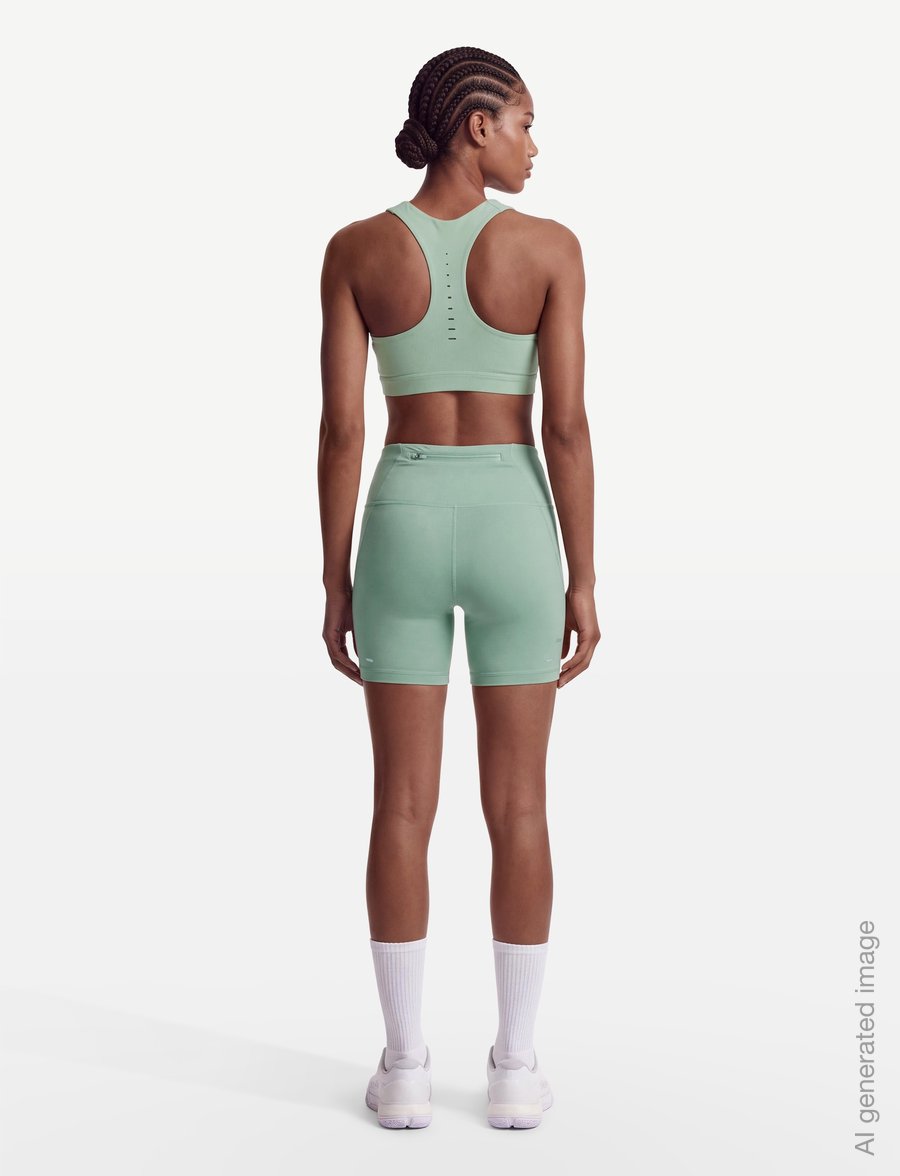Nike - Nike Tempo Dri-Fit Tight Short - løbeshorts - steam/reflective silv - 3