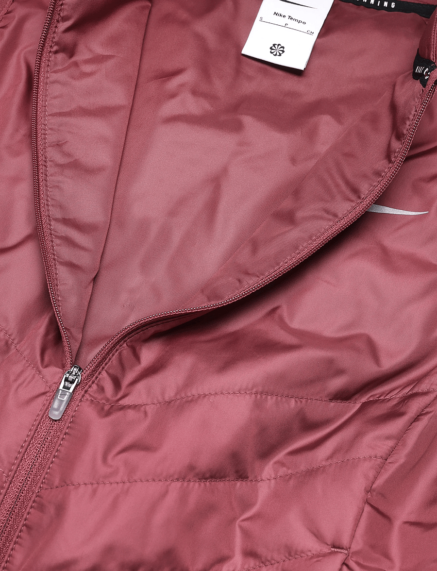 Nike - W NK TEMPO RPL WRM VEST - outdoor - pink smoke/reflective silv - 2