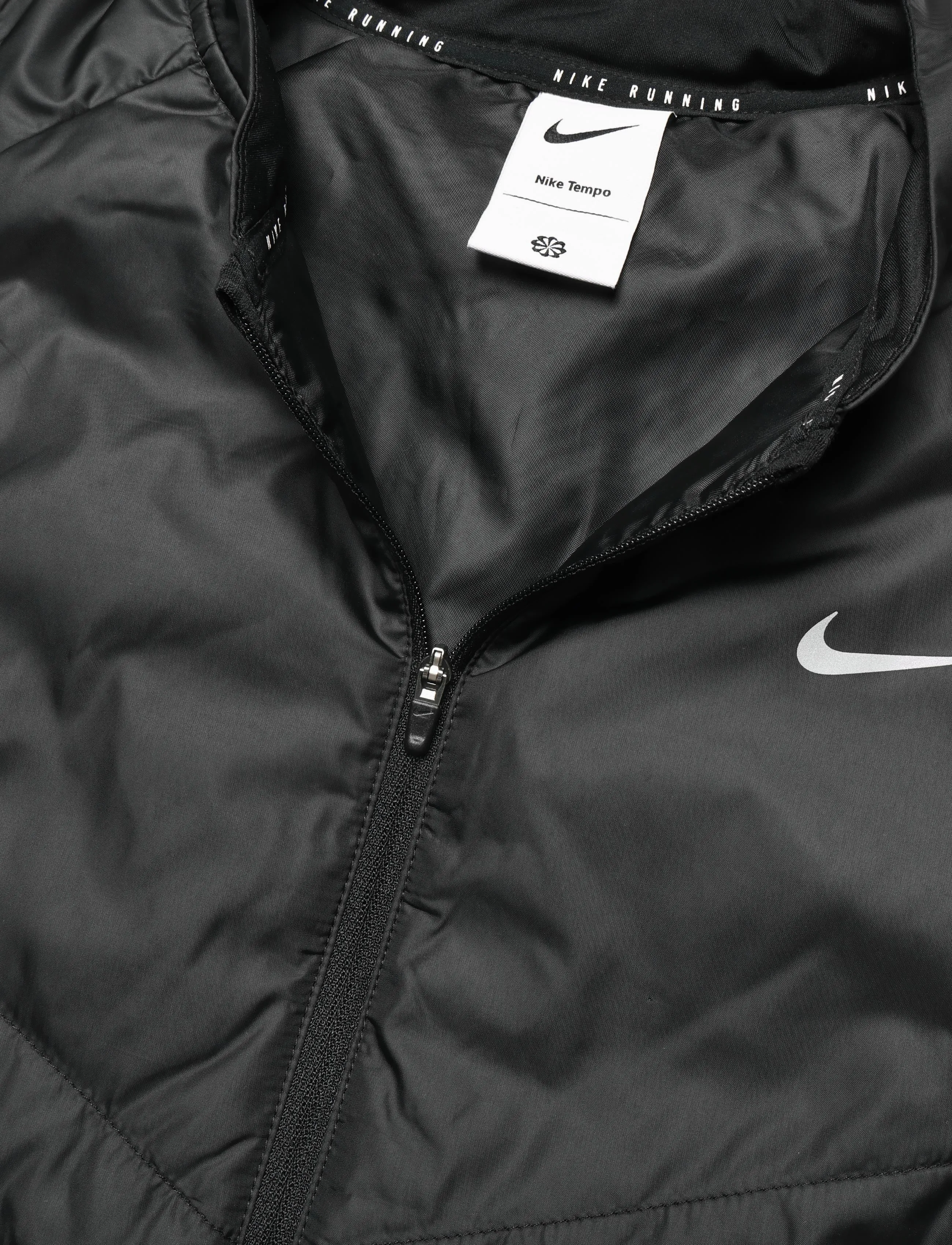 Nike - W NK TEMPO RPL WRM VEST - outdoor - black/reflective silv - 2