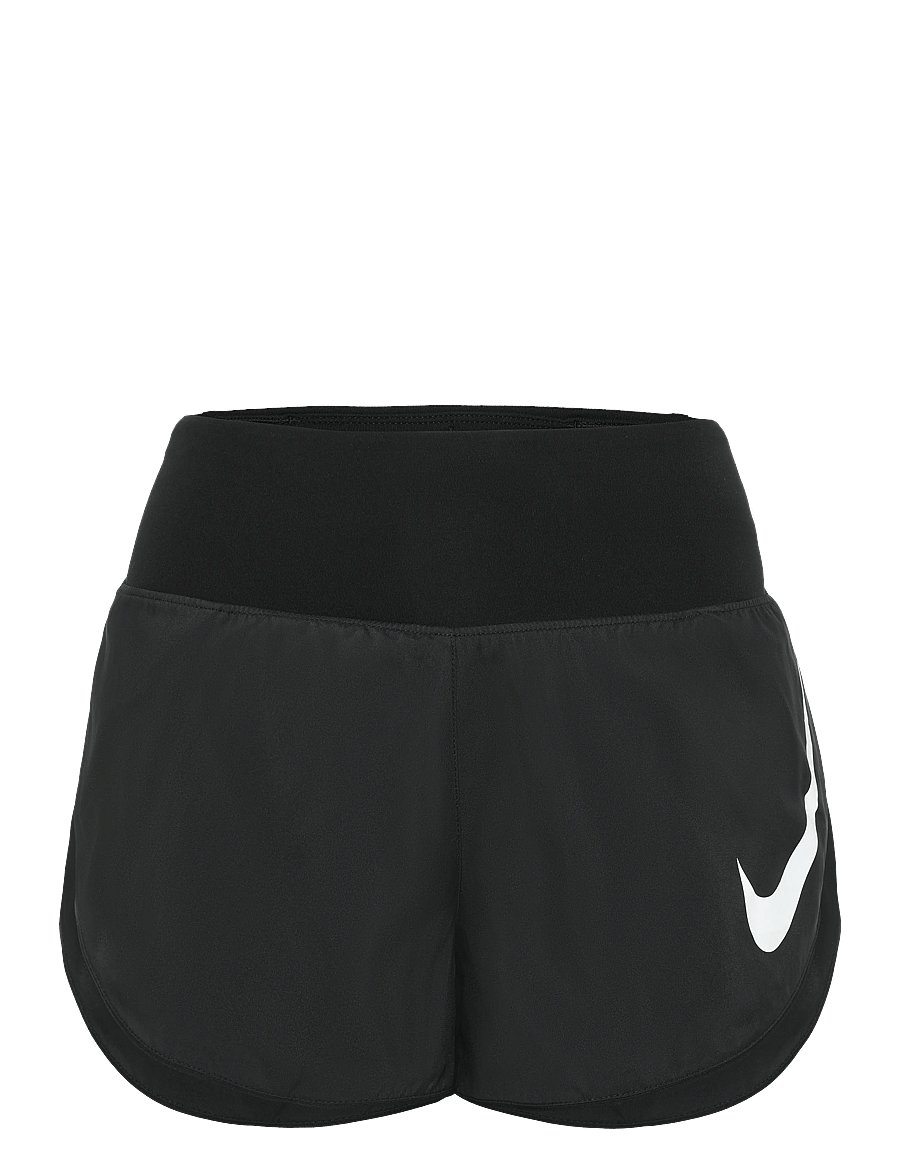 Nike - W NK TEMPO FLW SWSH MR DF SHRT - trainingsshorts - black/reflective silv/white - 0