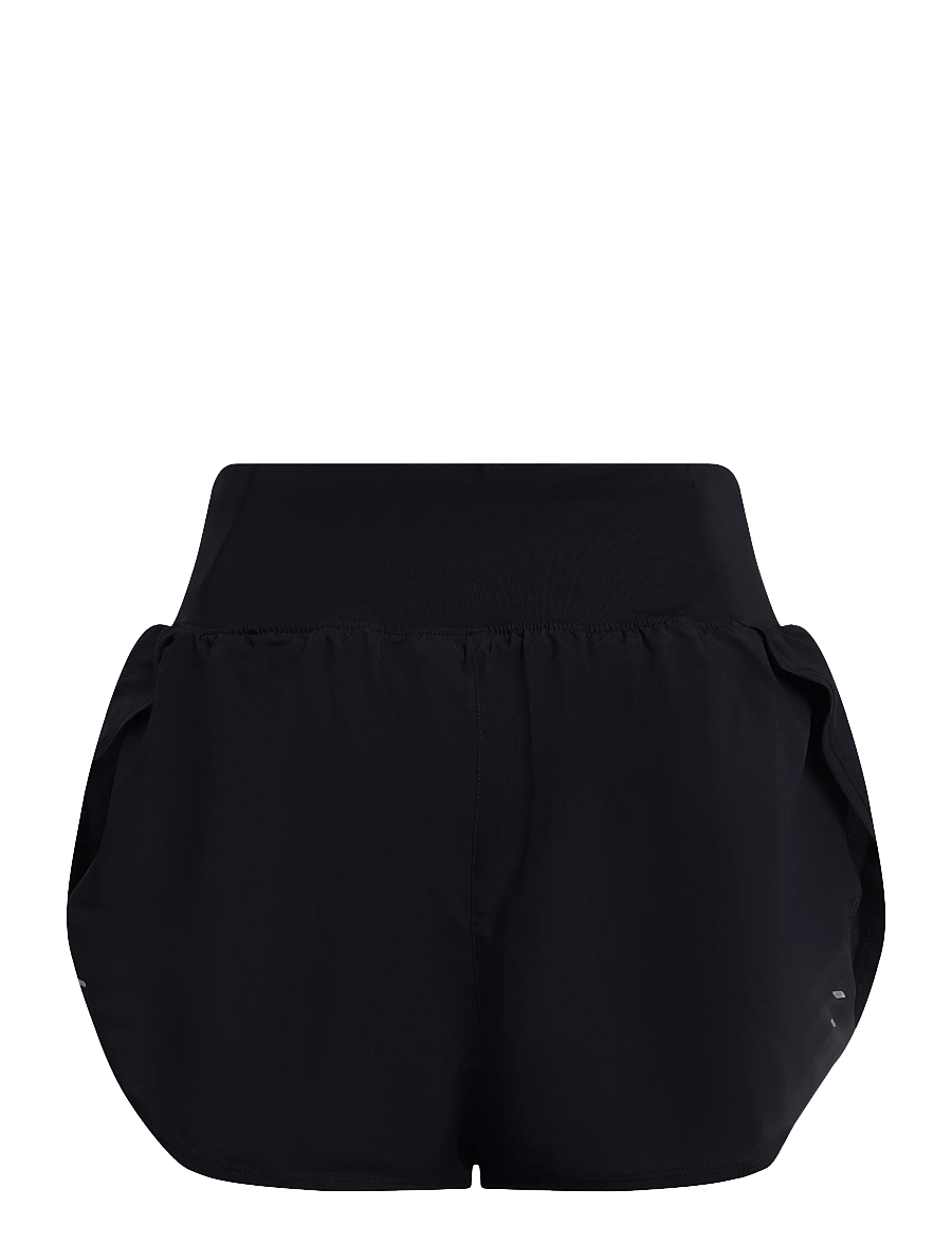 Nike - W NK FLOW DF HR 2N1 SHRT - träningsshorts - black/black/reflective silv - 1