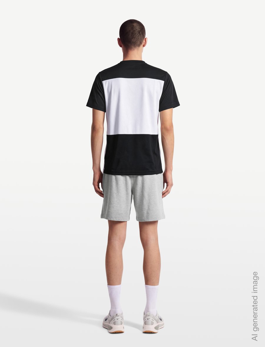 Nike - Nike Academy+ Men's Dri-FIT Short-Sleeve - longsleeved tops - black/white/white - 4