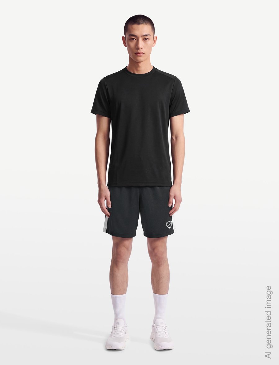 Nike - Men's Dri-FIT Football Shorts - Nike Academy+ - trainingsshorts - black/white/white - 0