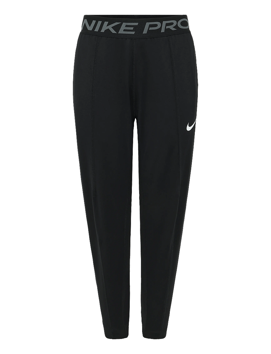 Nike - Nike Pro Dri-Fit Fleece Pant - lauf- & trainingstights - black/smoke grey/white - 0