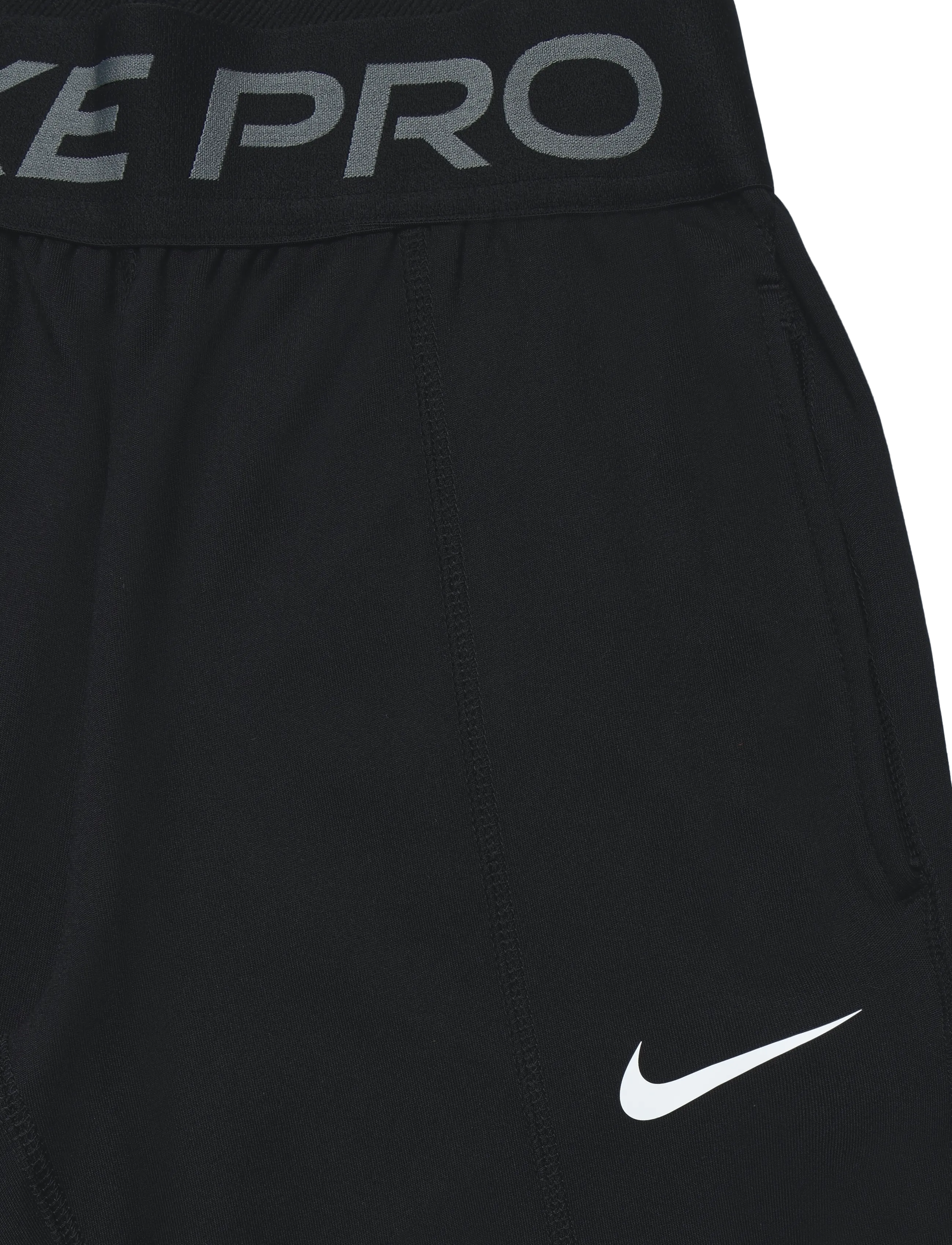 Nike - Nike Pro Dri-Fit Fleece Pant - black/smoke grey/white - 3