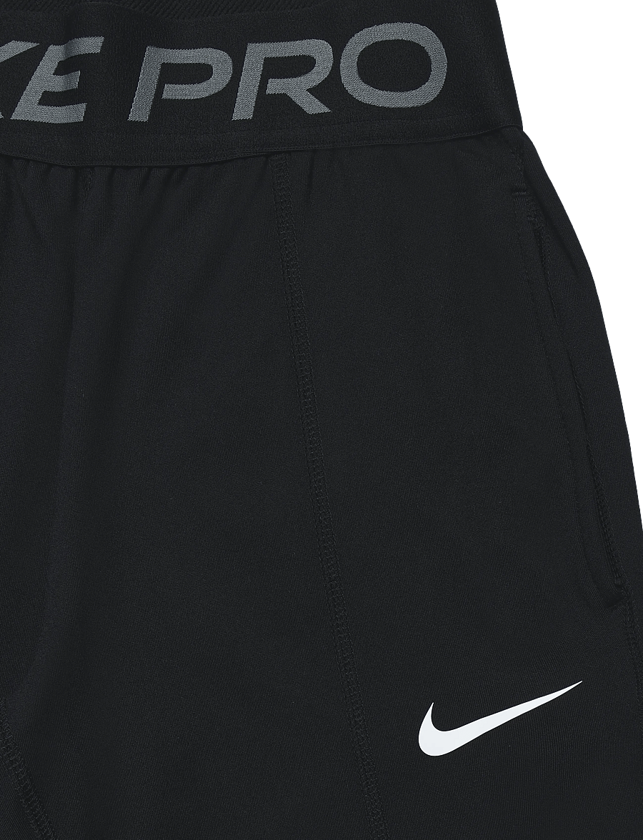 Nike - Nike Pro Dri-Fit Fleece Pant - lauf- & trainingstights - black/smoke grey/white - 3