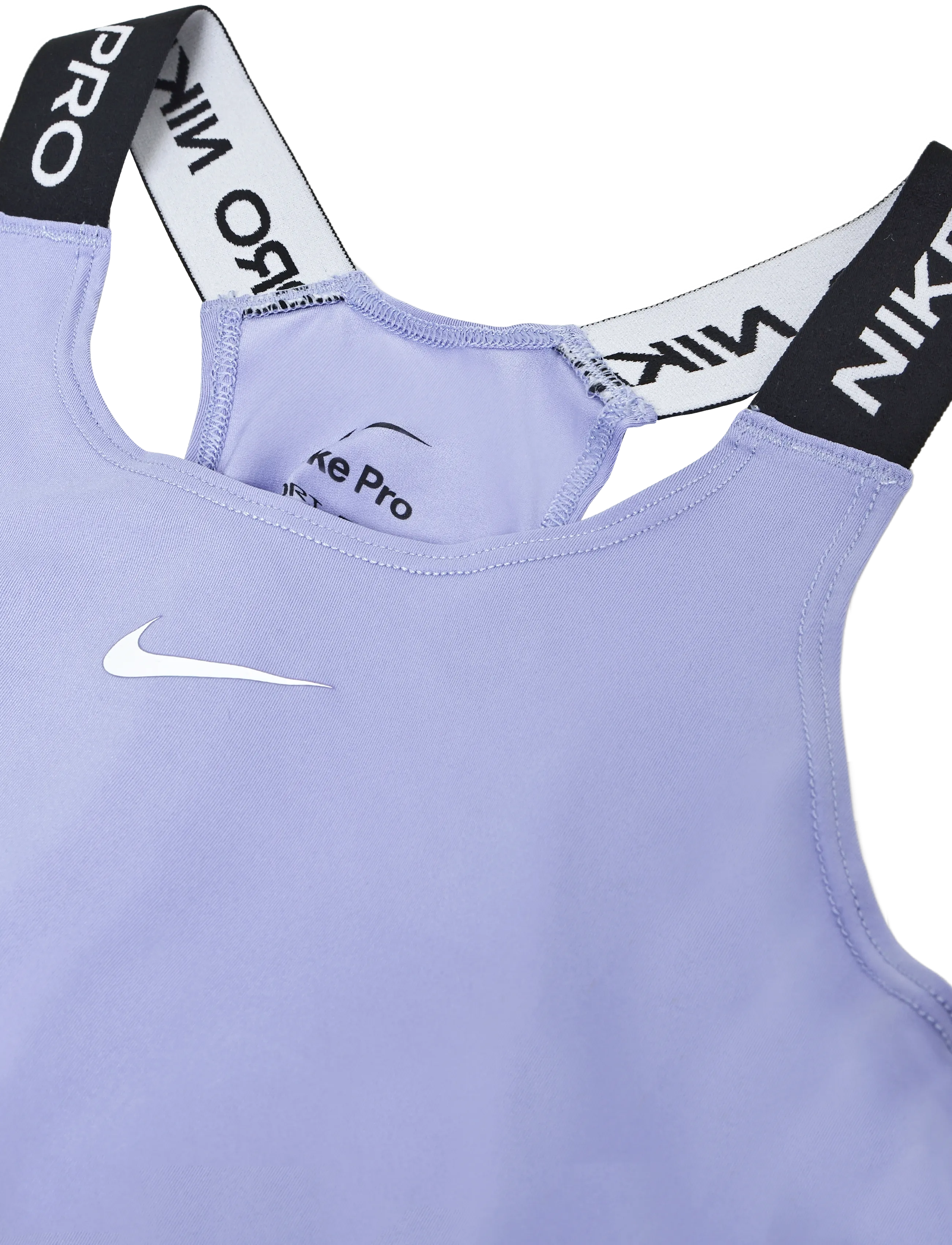 Nike - Nike Pro Dri-Fit Girl Tank Top - sporditopid - light thistle/black/white - 2