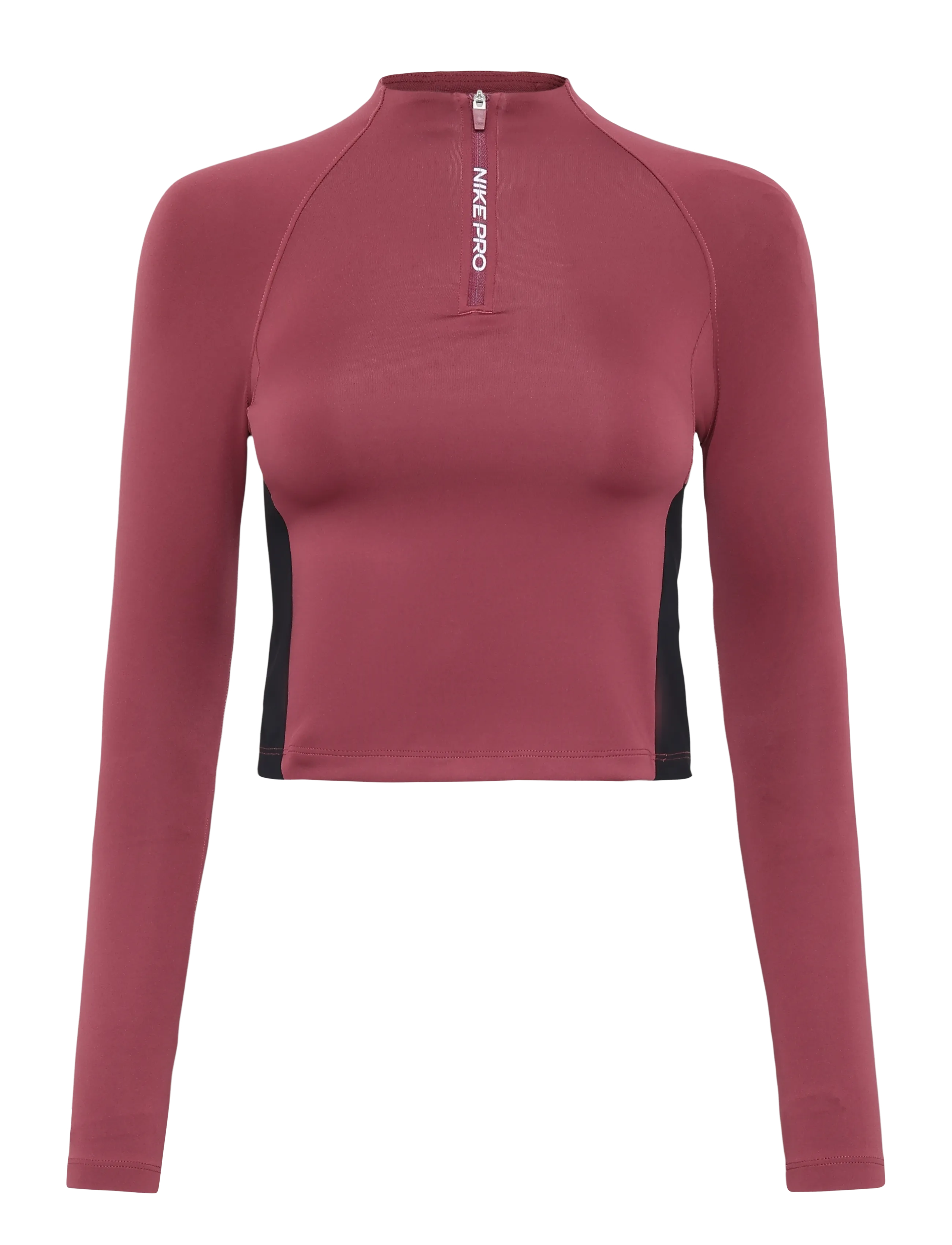 Nike Nike Pro Girl Dri-Fit Half-Zip - Osta suuruse järgi - PINK SMOKE/BLACK/WHITE / pink/rose