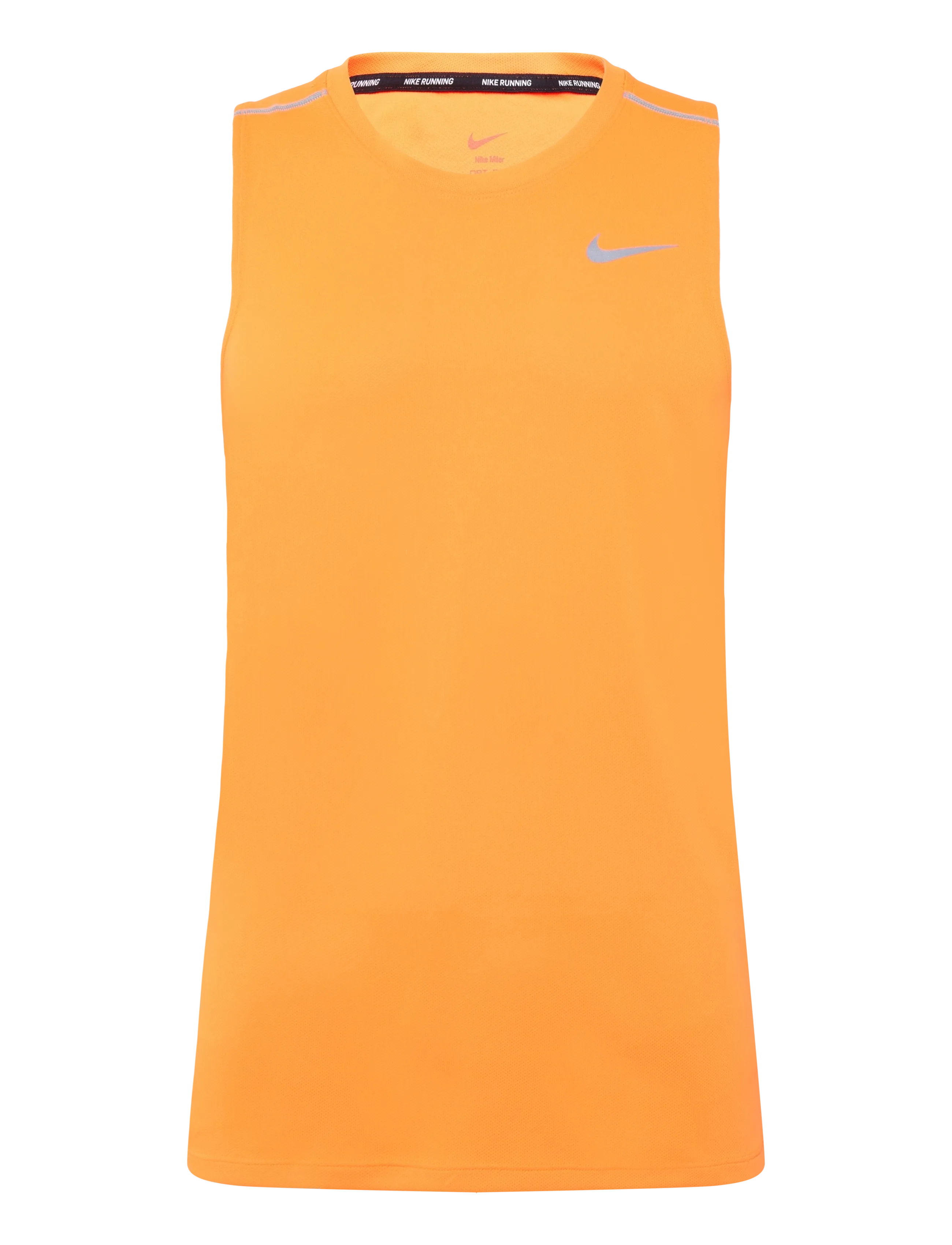 Nike Nike Dri-Fit Miler Tank Top - Tøj - TOTAL ORANGE/REFLECTIVE SILV / orange