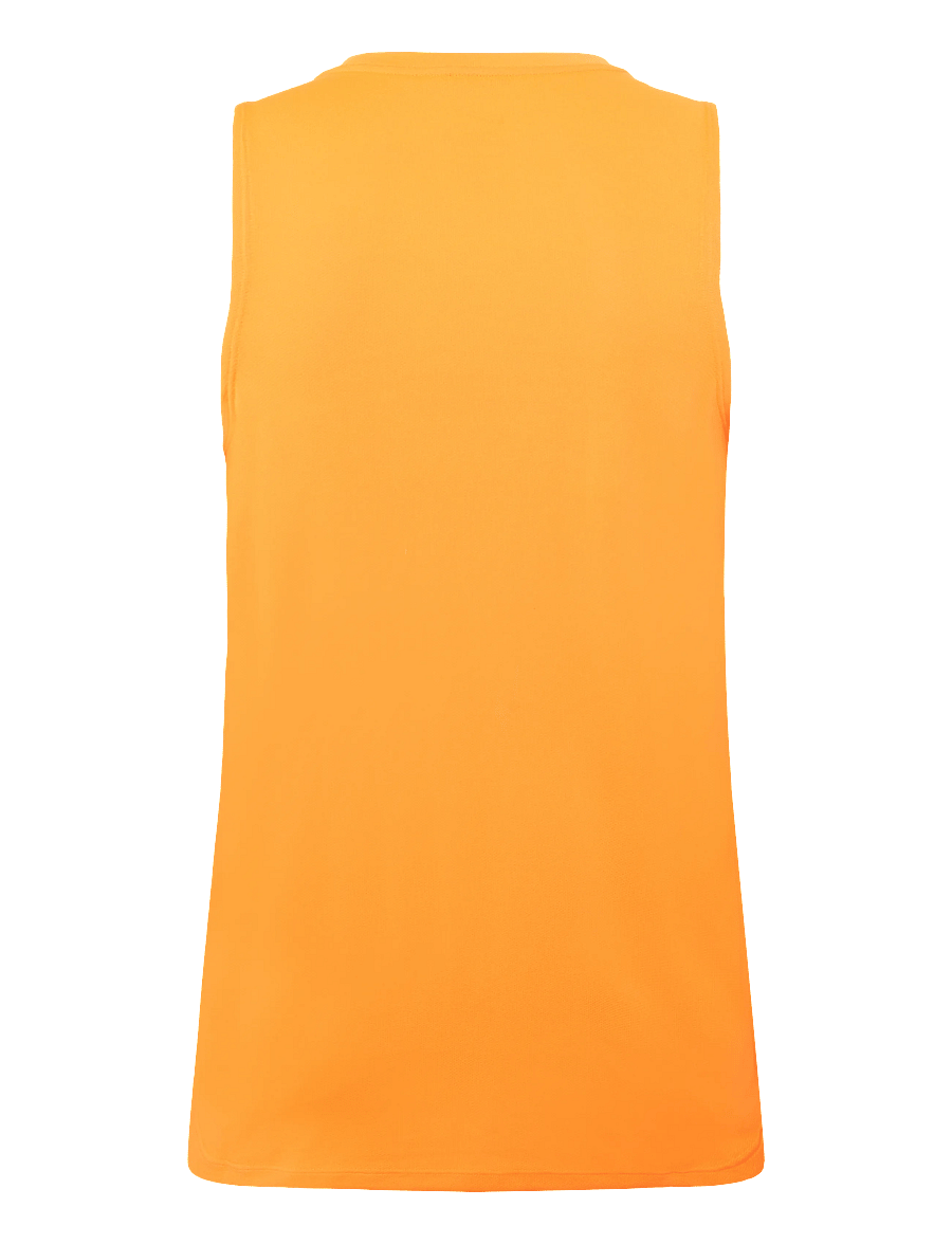 Nike - Nike Dri-Fit Miler Tank Top - tanktops - total orange/reflective silv - 1