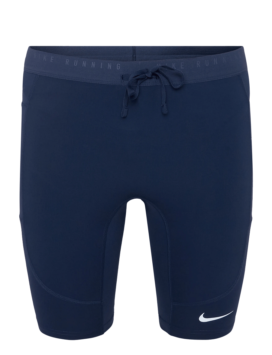 Nike - M NK DF STRIDE HALF TIGHT - löpartights - midnight navy/reflective silv - 0