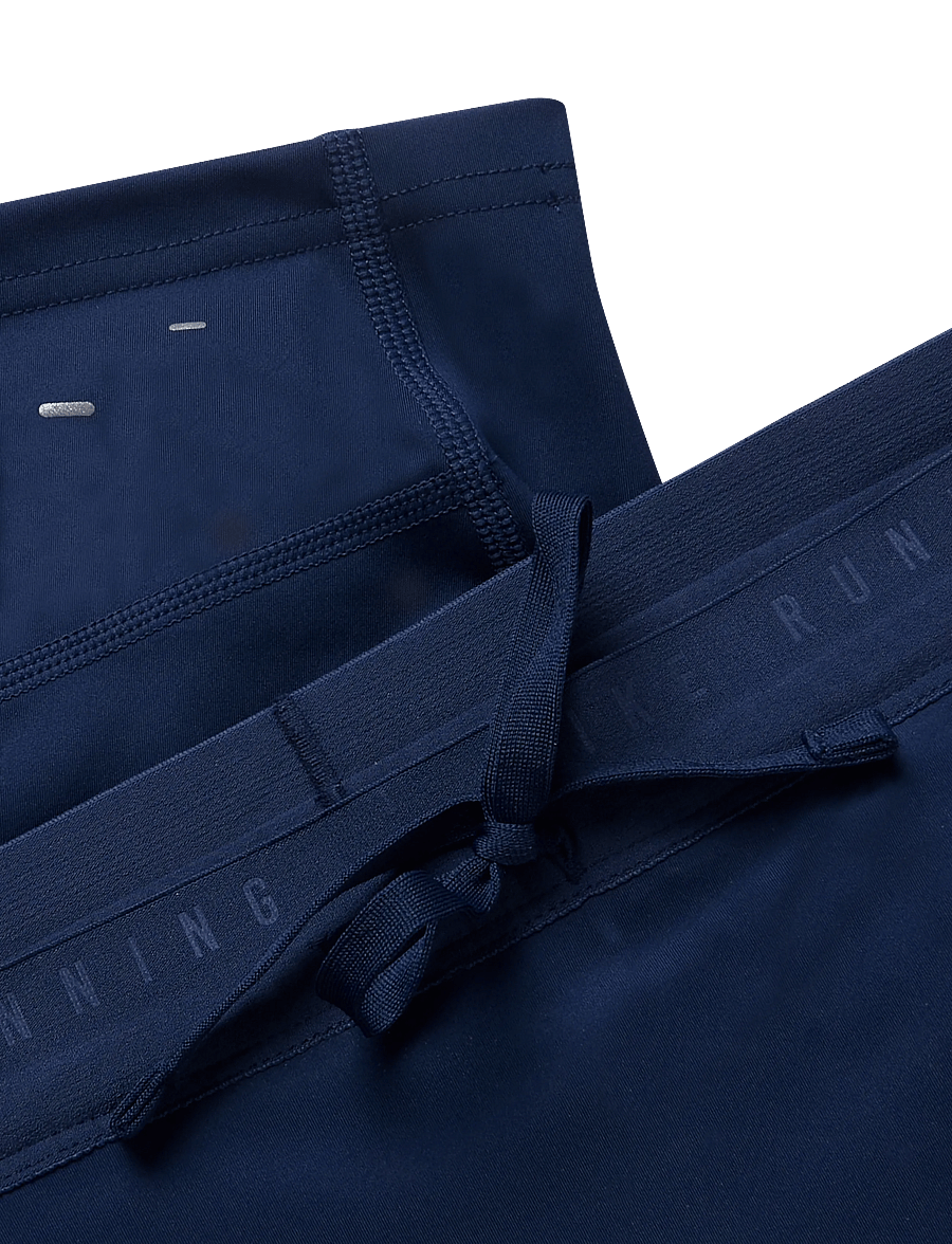 Nike - M NK DF STRIDE HALF TIGHT - löpartights - midnight navy/reflective silv - 2