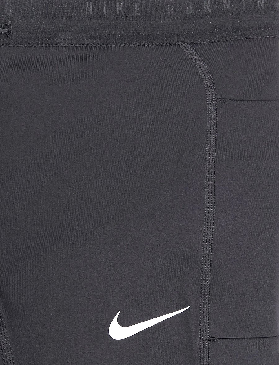 Nike - M NK DF STRIDE TIGHT - lauftights - black/reflective silv - 3