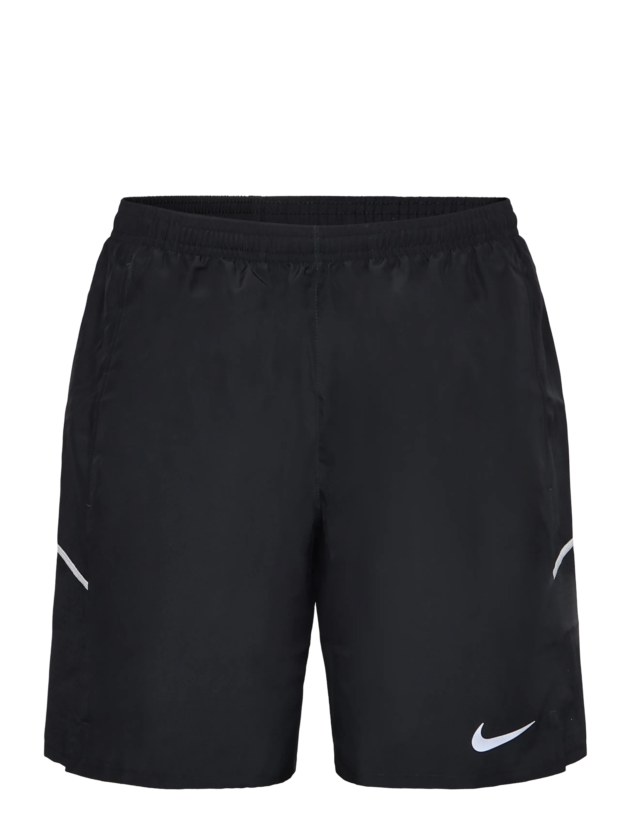 Nike M NK DF MILER 7IN 2IN1 SHORT - Shorts - BLACK/BLACK/REFLECTIVE SILV / black
