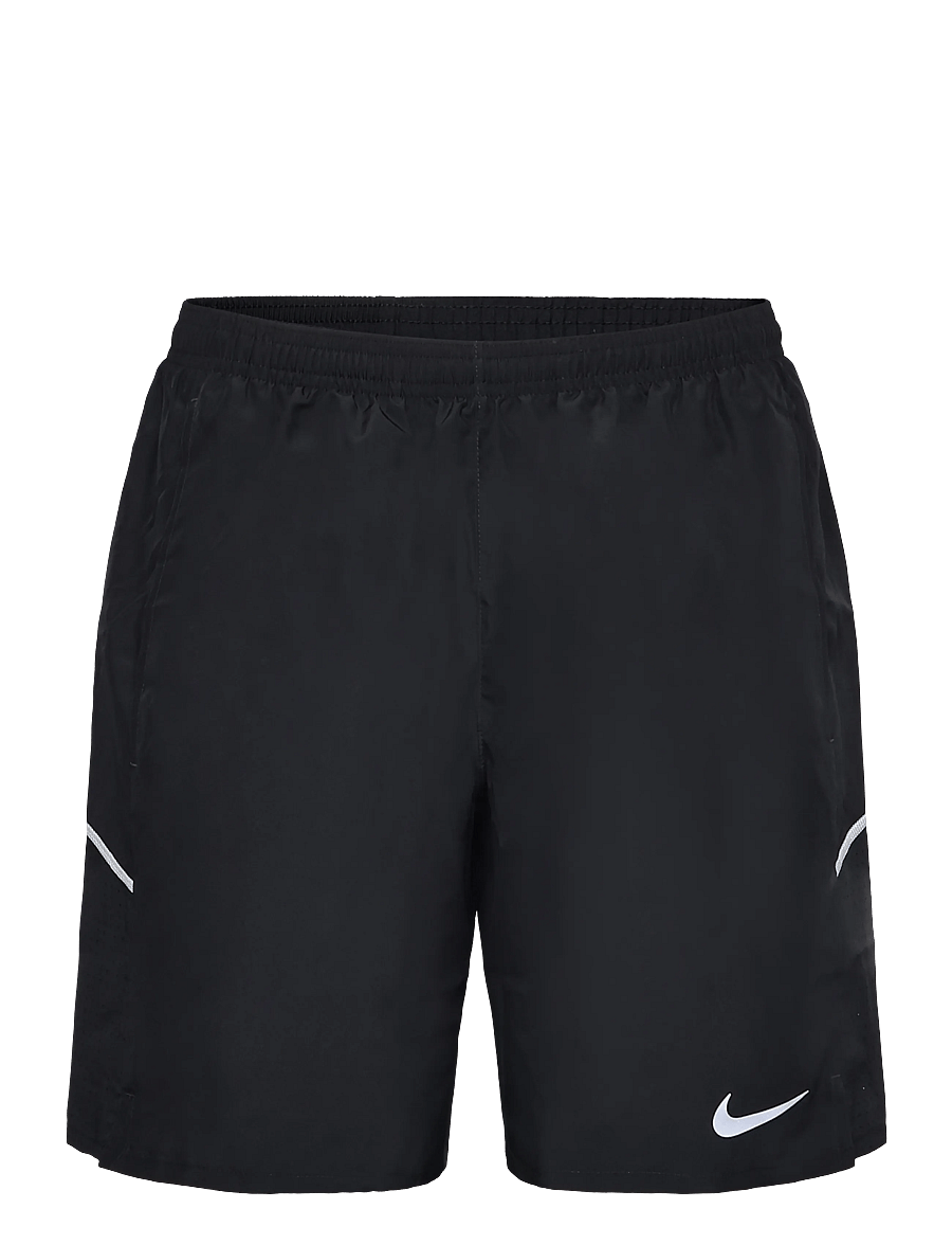 Nike - M NK DF MILER 7IN 2IN1 SHORT - løbeshorts - black/black/reflective silv - 0