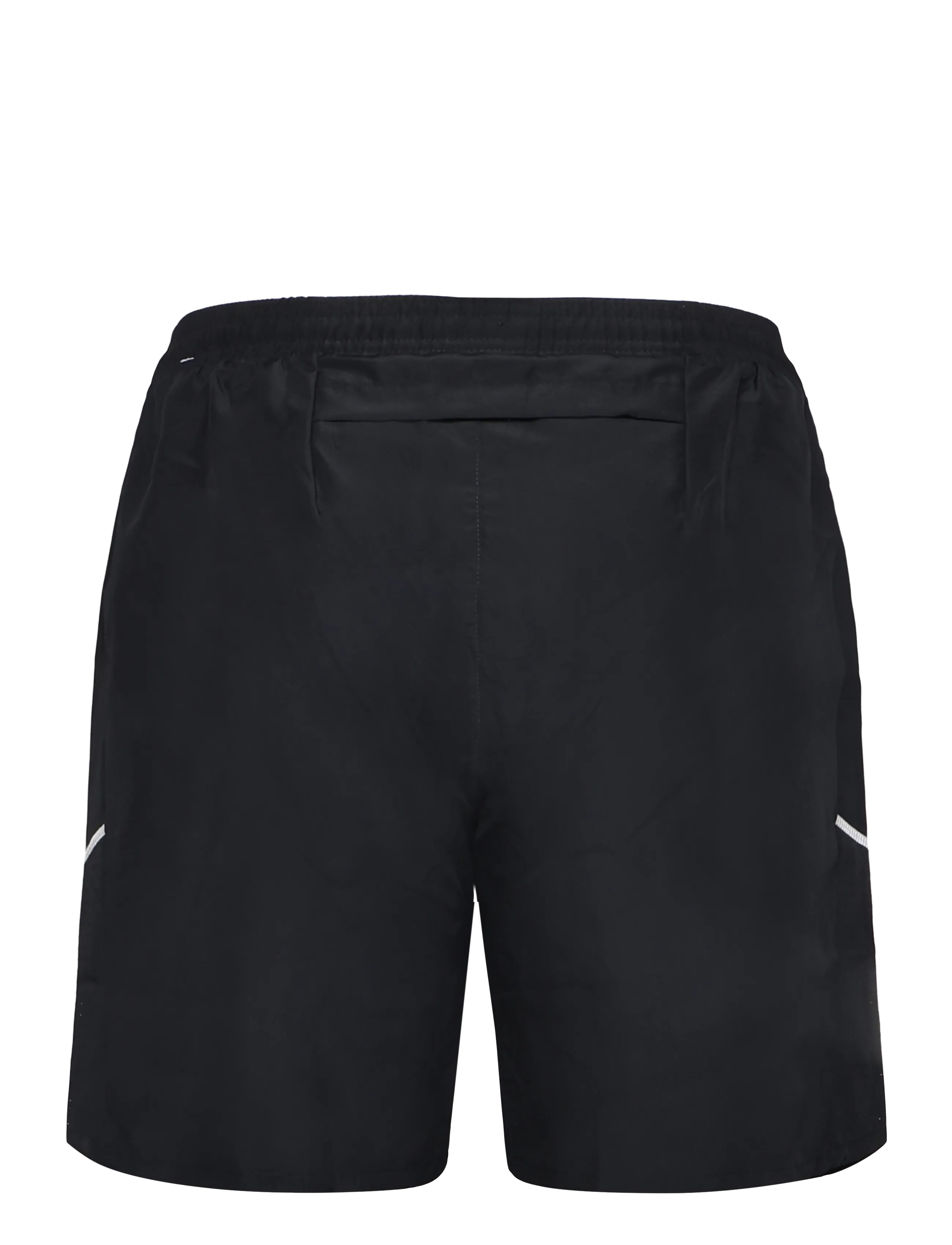 Nike - M NK DF MILER 7IN 2IN1 SHORT - black/black/reflective silv - 1