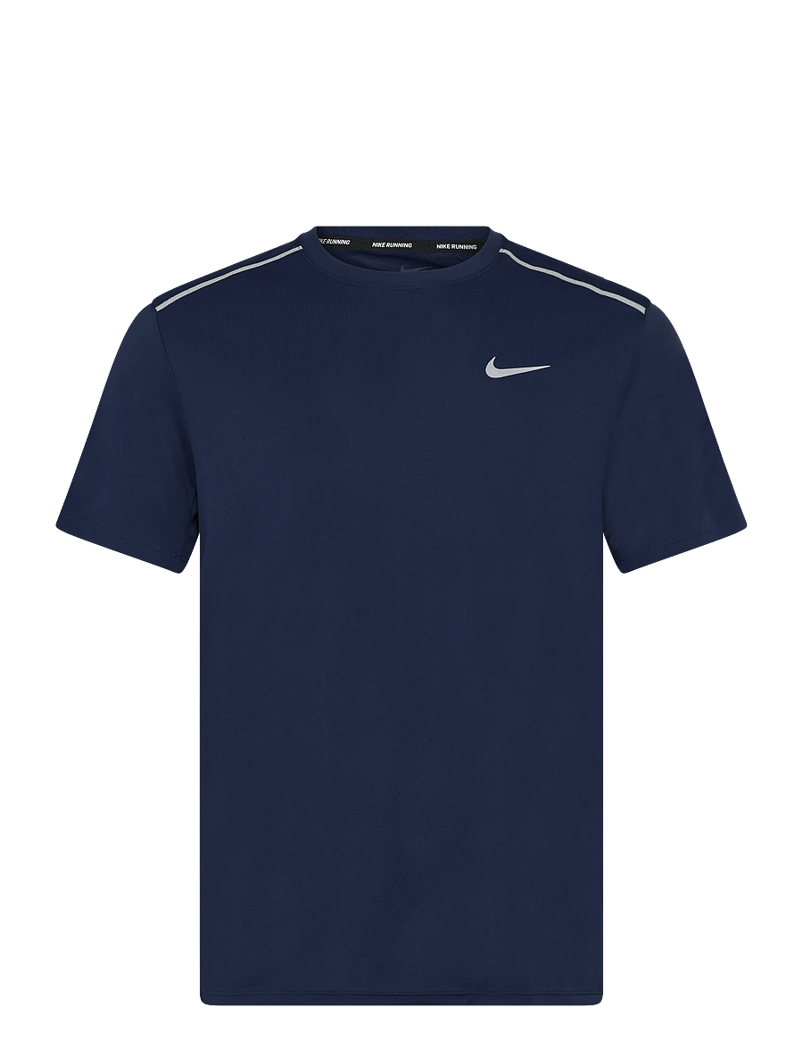 Nike - M NK DF UV MILER SS - t-särgid - midnight navy/obsidian/reflect - 0
