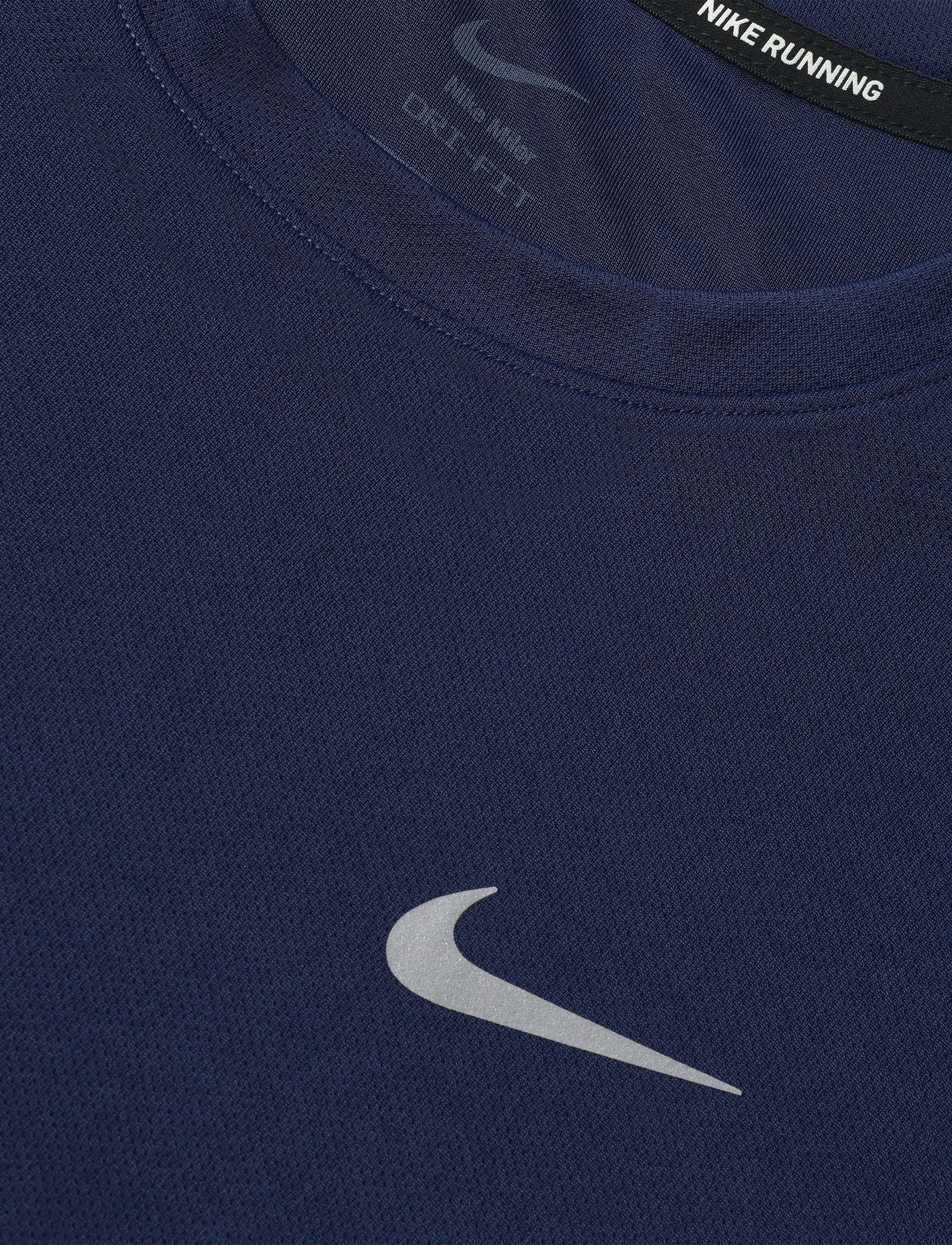 Nike - M NK DF UV MILER SS - t-särgid - midnight navy/obsidian/reflect - 2