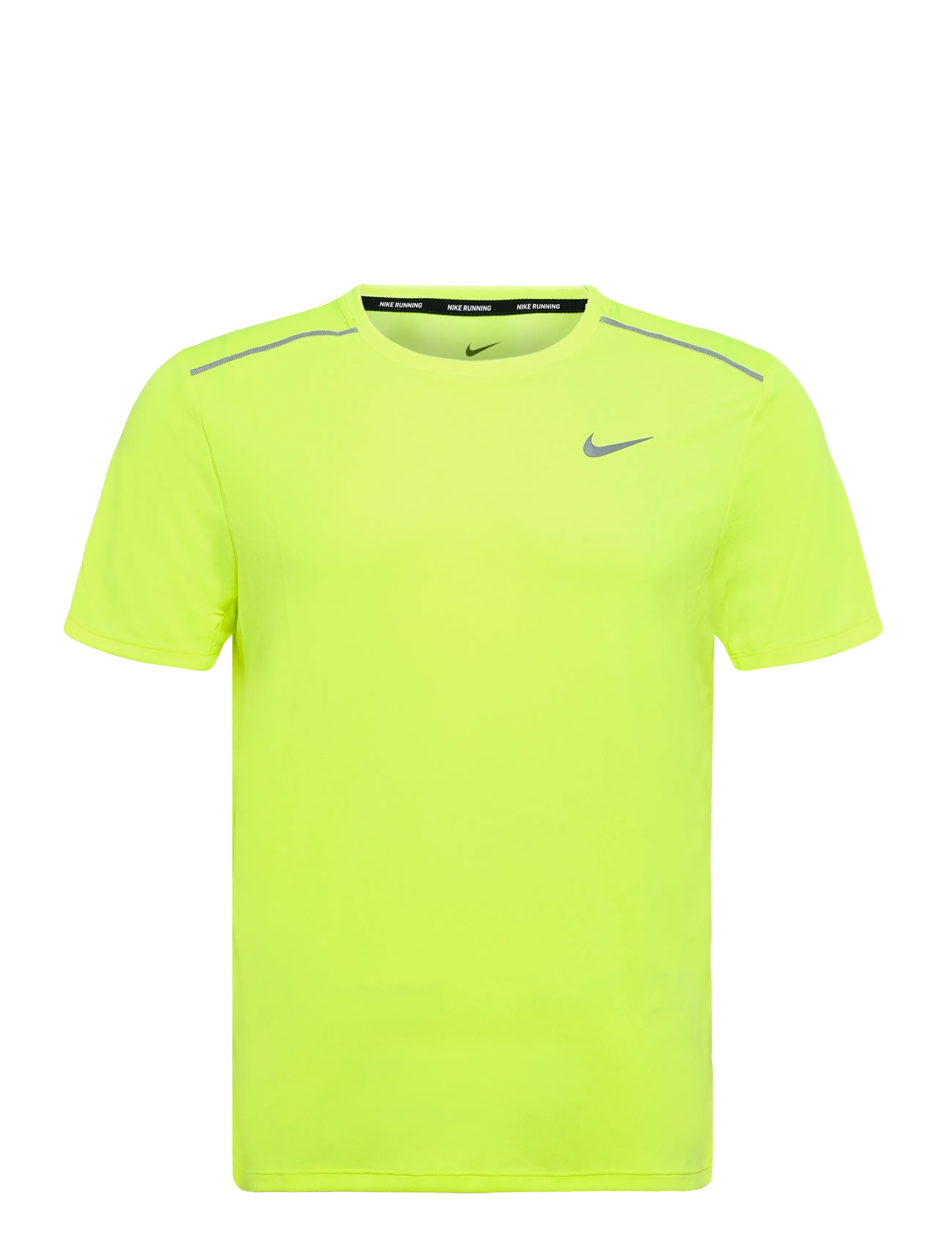 Nike M Nk Df Uv Miler Ss, XXL, Sport Oberteile, Gelb - T-shirts, Männerswear