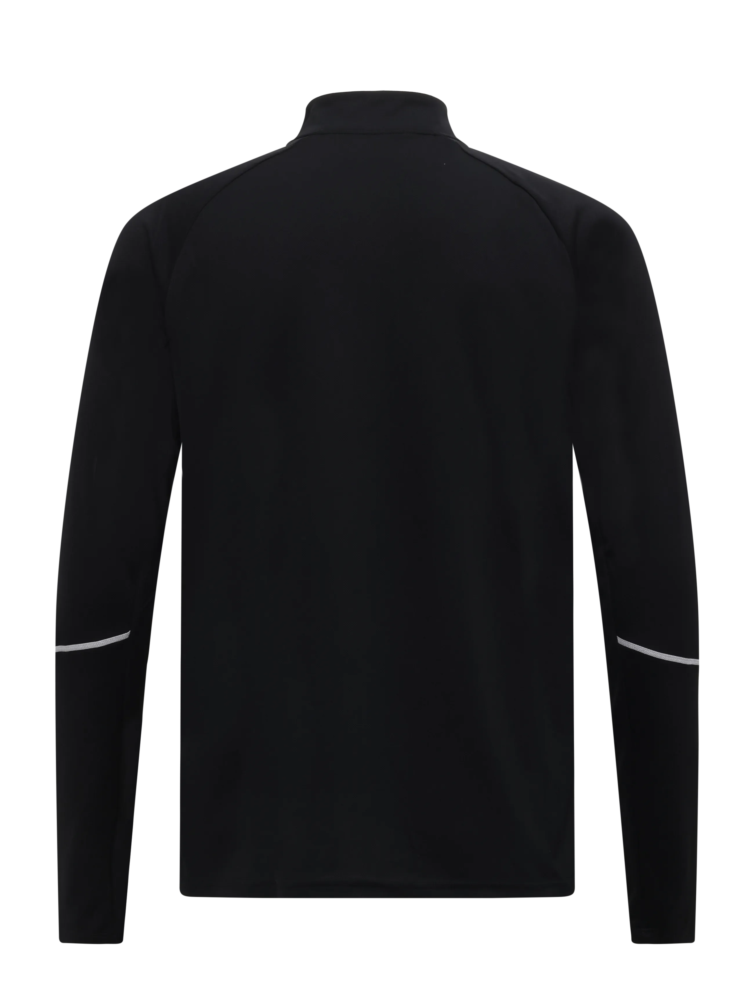 Nike - M NK DF UV MILER TOP HZ - pikkade varrukatega alussärgid - black/black/reflective silv - 1