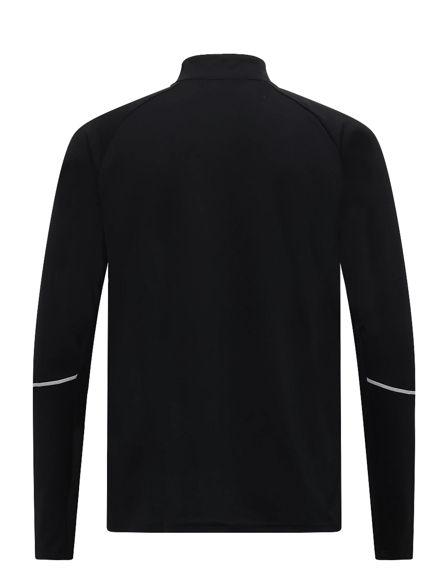 Nike - M NK DF UV MILER TOP HZ - pikkade varrukatega alussärgid - black/black/reflective silv - 1
