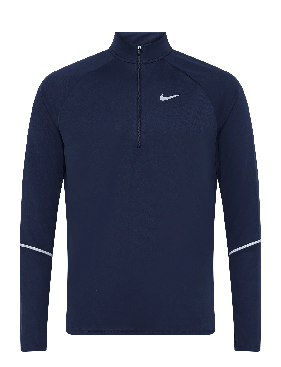 Nike - M NK DF UV MILER TOP HZ - langarmshirts - midnight navy/obsidian/reflect - 0