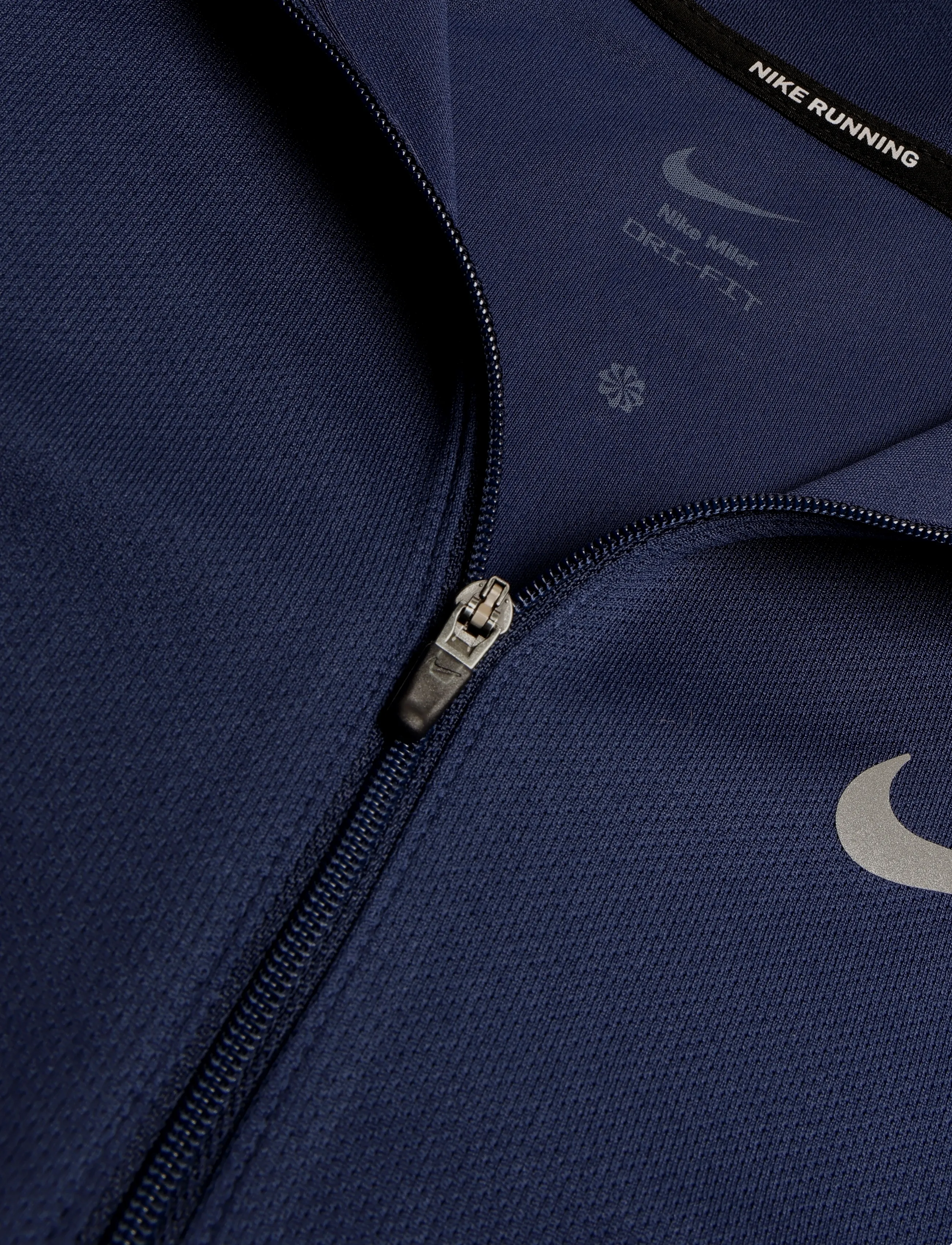 Nike - M NK DF UV MILER TOP HZ - langarmshirts - midnight navy/obsidian/reflect - 2
