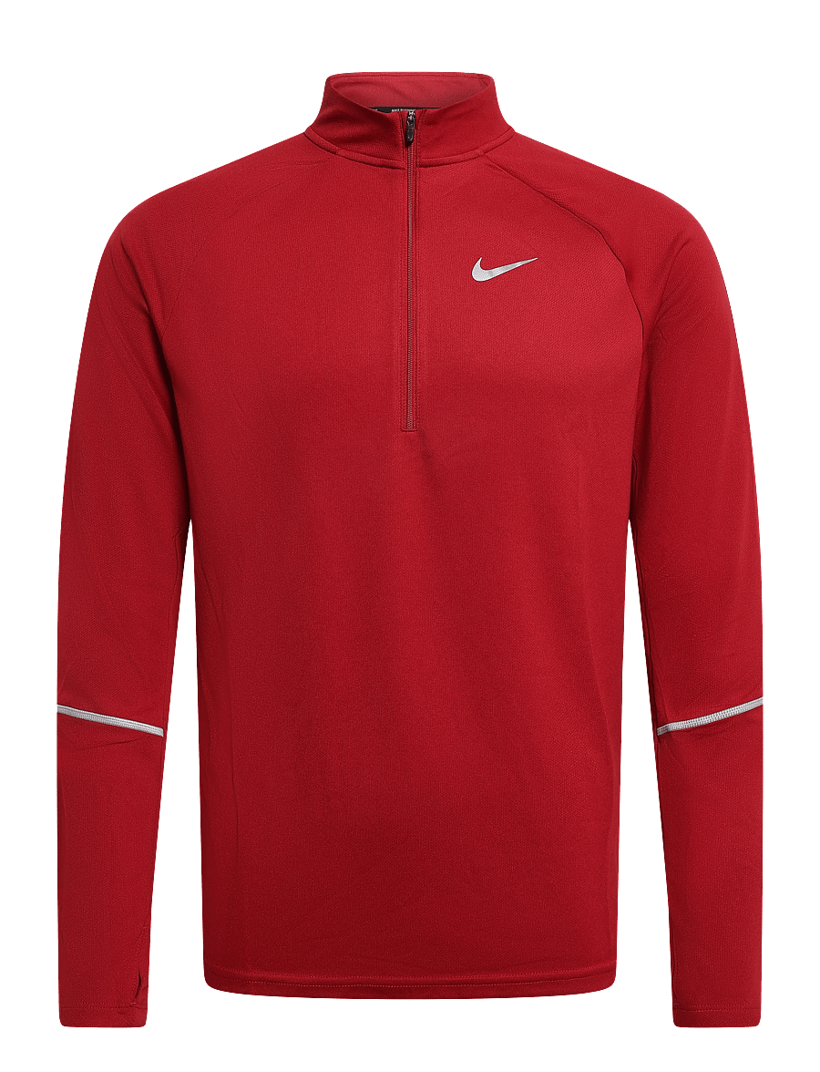 Nike - M NK DF UV MILER TOP HZ - langarmshirts - tough red/reflective silv - 0