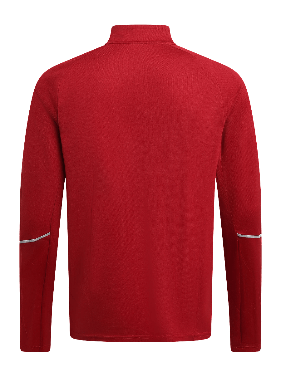 Nike - M NK DF UV MILER TOP HZ - langarmshirts - tough red/reflective silv - 1