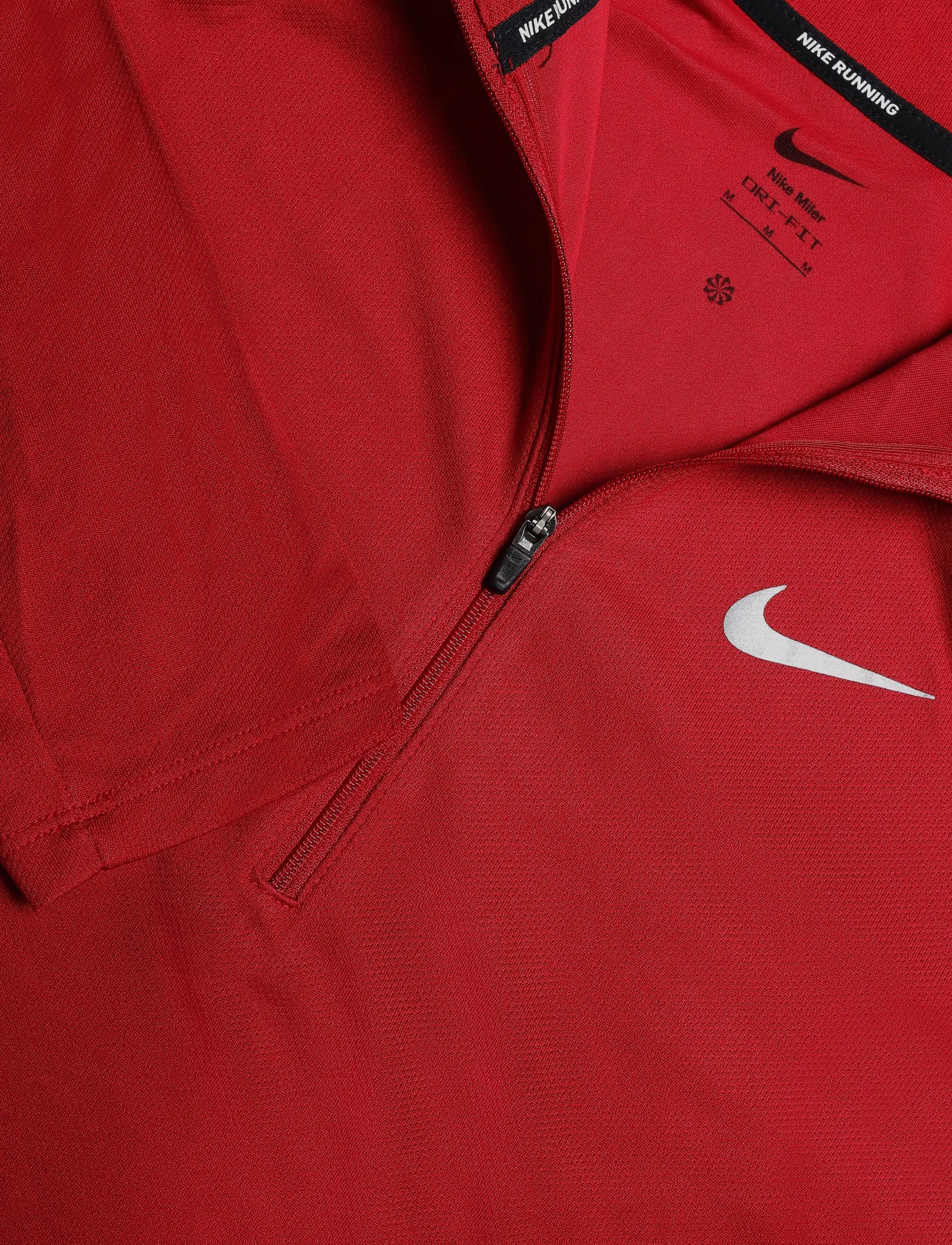Nike - M NK DF UV MILER TOP HZ - langarmshirts - tough red/reflective silv - 2