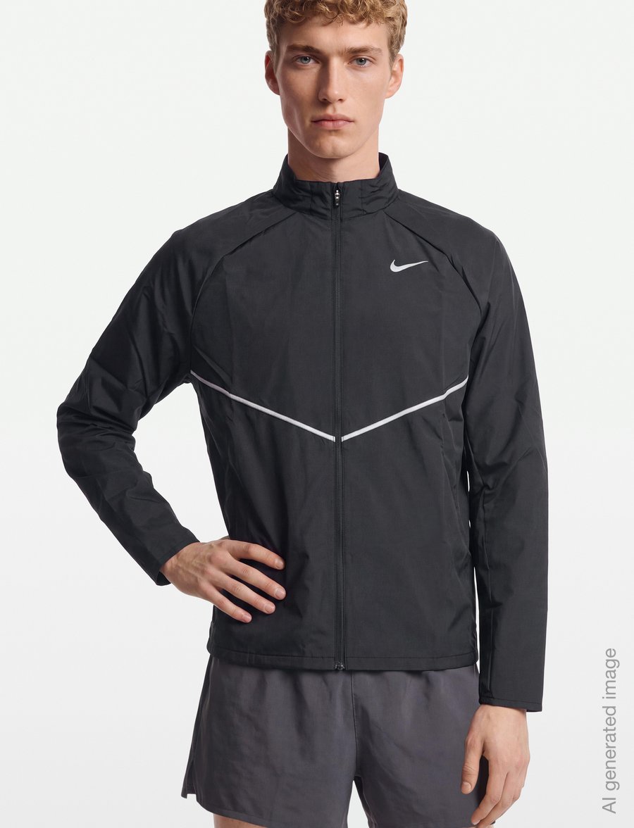 Nike - M NK UV RPL MILER JKT - urheilutakit - black/anthracite/reflective si - 3