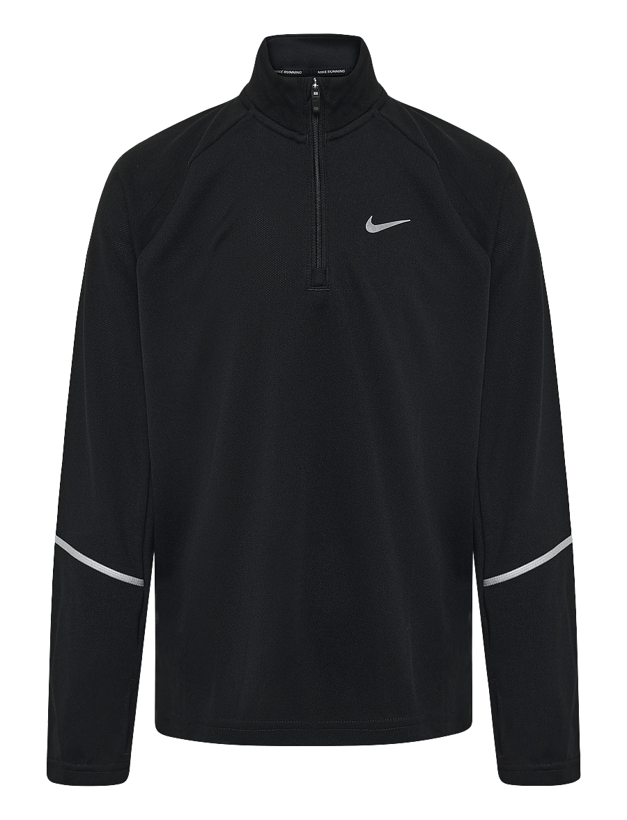 Nike - K NK DF MILER HZ TOP - sporttoppar - black/reflective silv - 0
