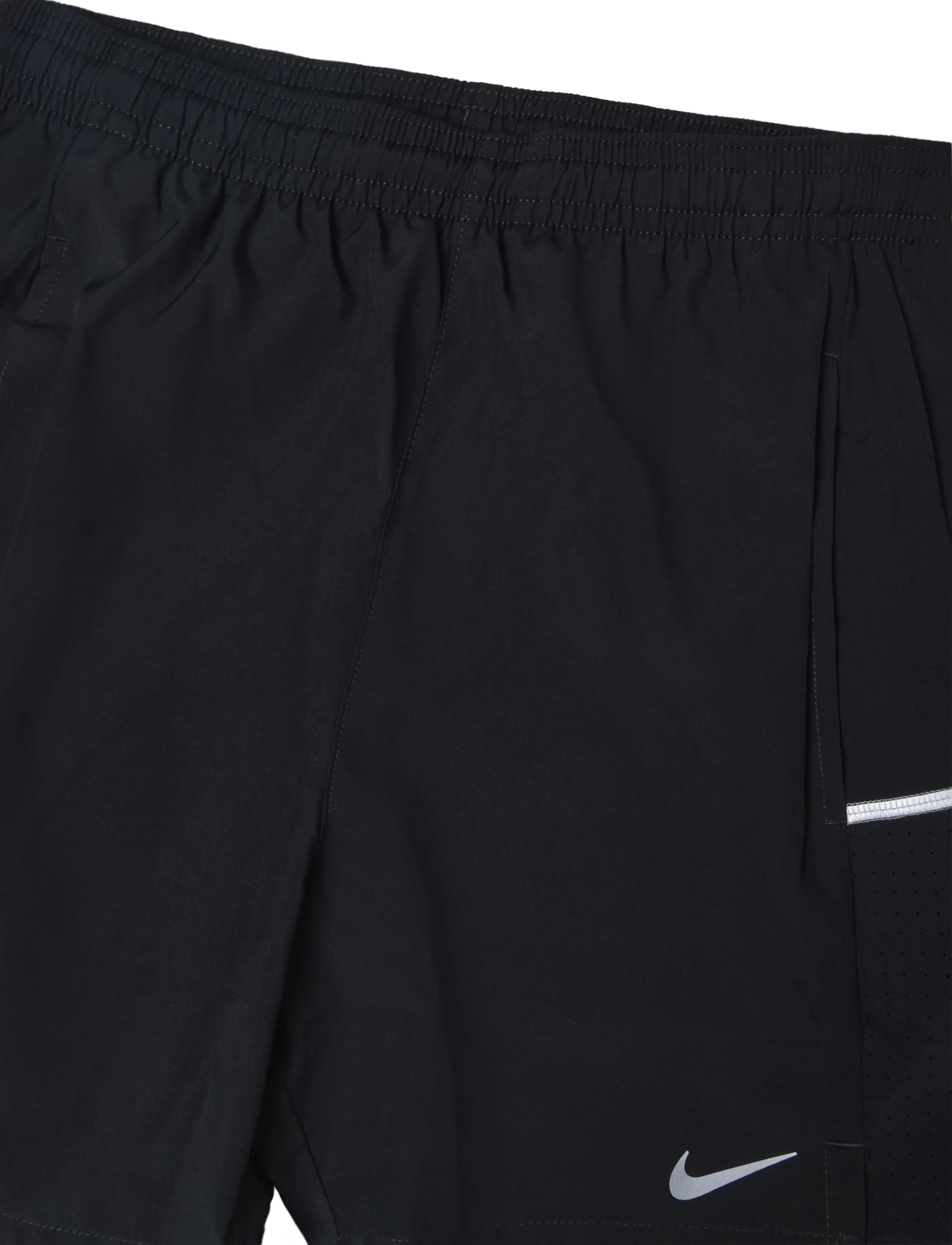 Nike - Nike Dri-Fit Miler Short - sport shorts - black/black/reflective silv - 2