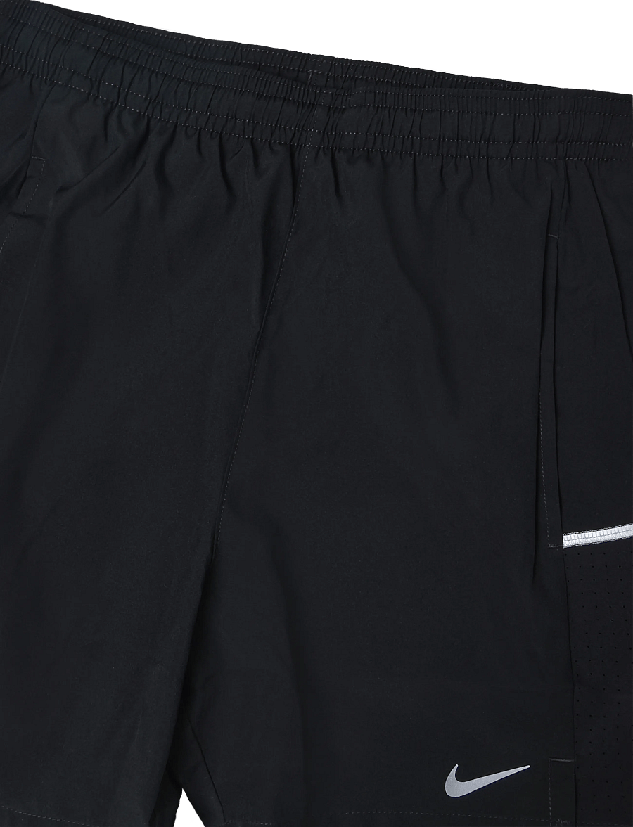 Nike - Nike Dri-Fit Miler Short - sport shorts - black/black/reflective silv - 2
