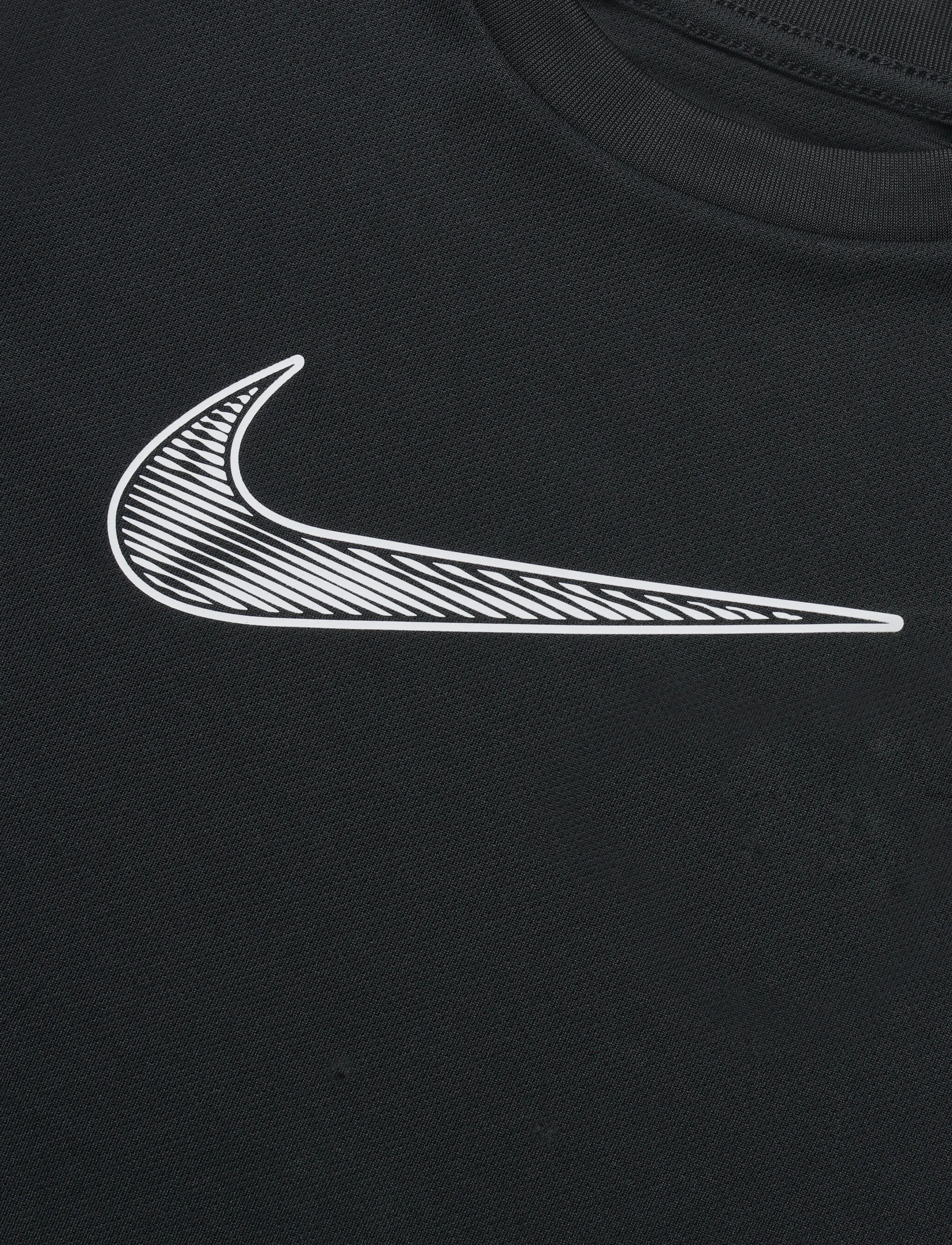 Nike - B NK DF MULTI SS TOP HBR - sporditopid - black/white - 2