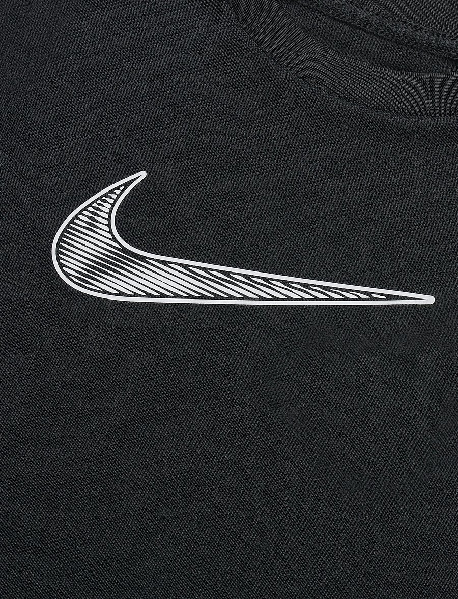 Nike - B NK DF MULTI SS TOP HBR - sporditopid - black/white - 2