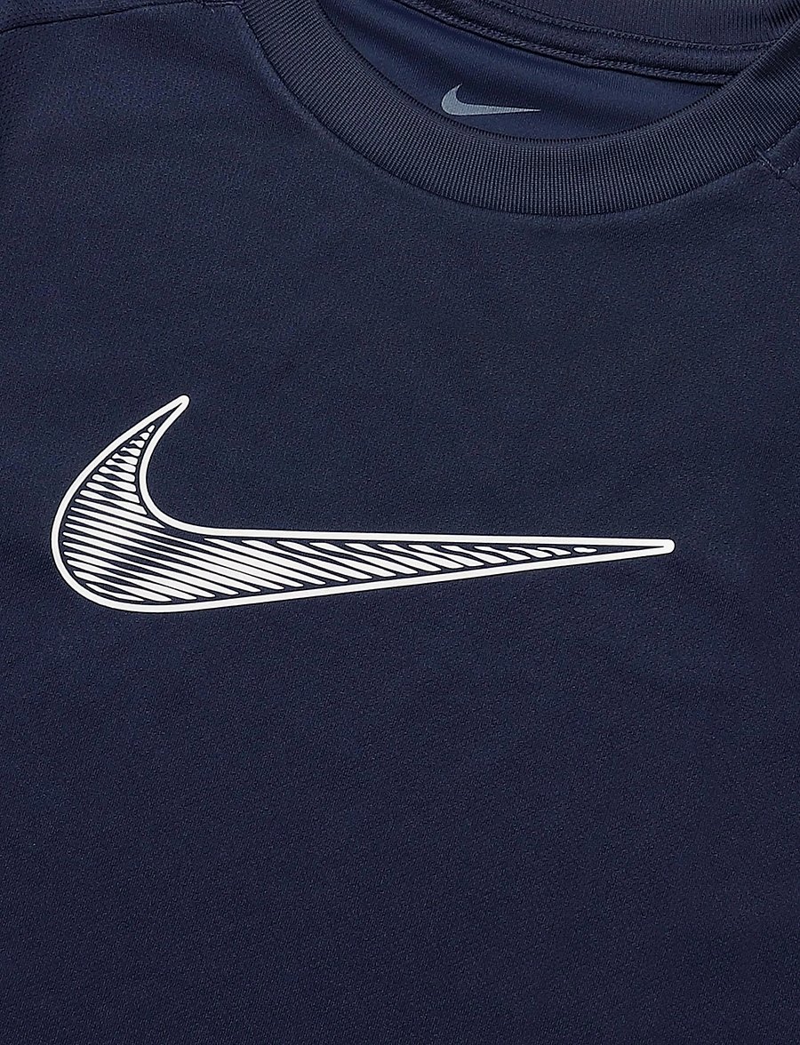 Nike - B NK DF MULTI SS TOP HBR - sportoberteile - midnight navy/white - 2