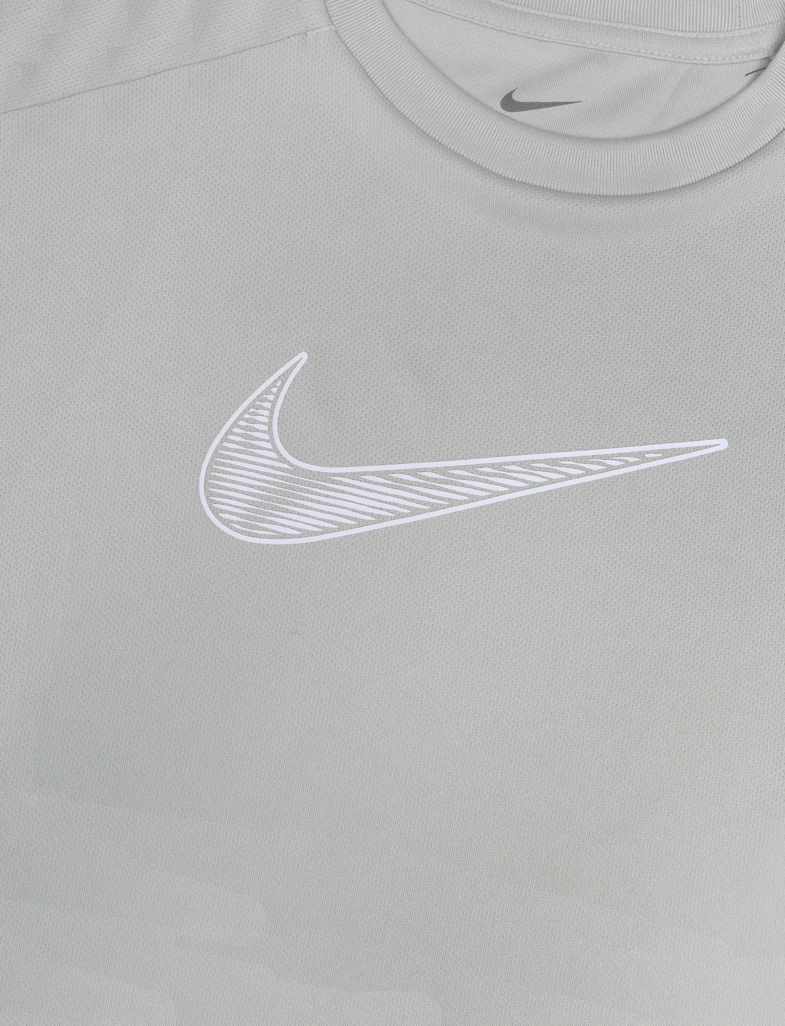 Nike - B NK DF MULTI SS TOP HBR - sporditopid - spruce fog/white - 2