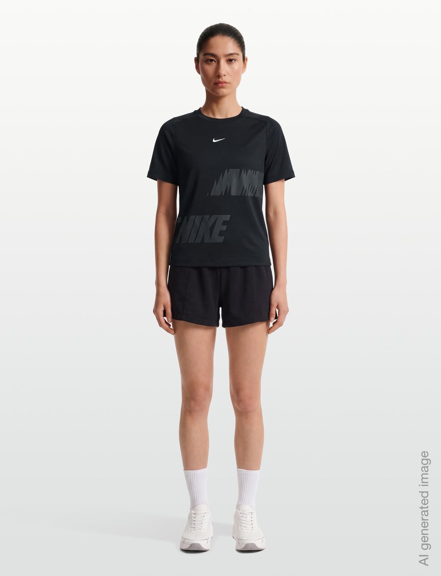 Nike - Nike Dri-Fit Multi Top Bold - sportstoppe - black/white - 4
