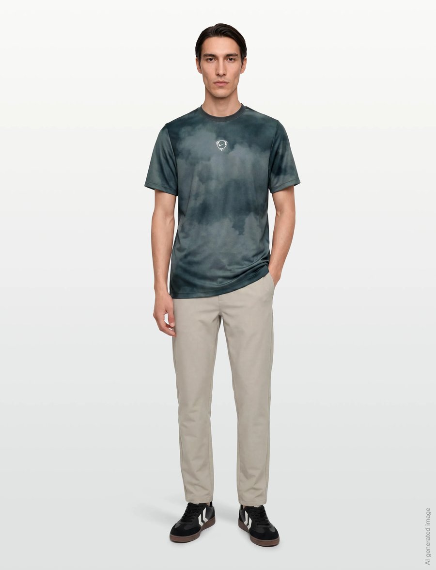Nike - NIKE DRI-FIT ACADEMIC+ TOP - t-shirts - black/smoke grey/white - 0