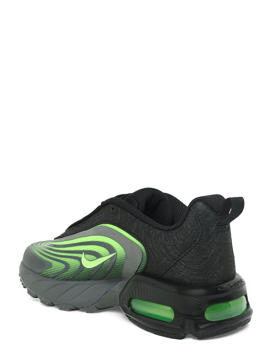 Nike - AIR MAX FIRE (GS) - løbesko - black/liquid lime-iron grey - 1