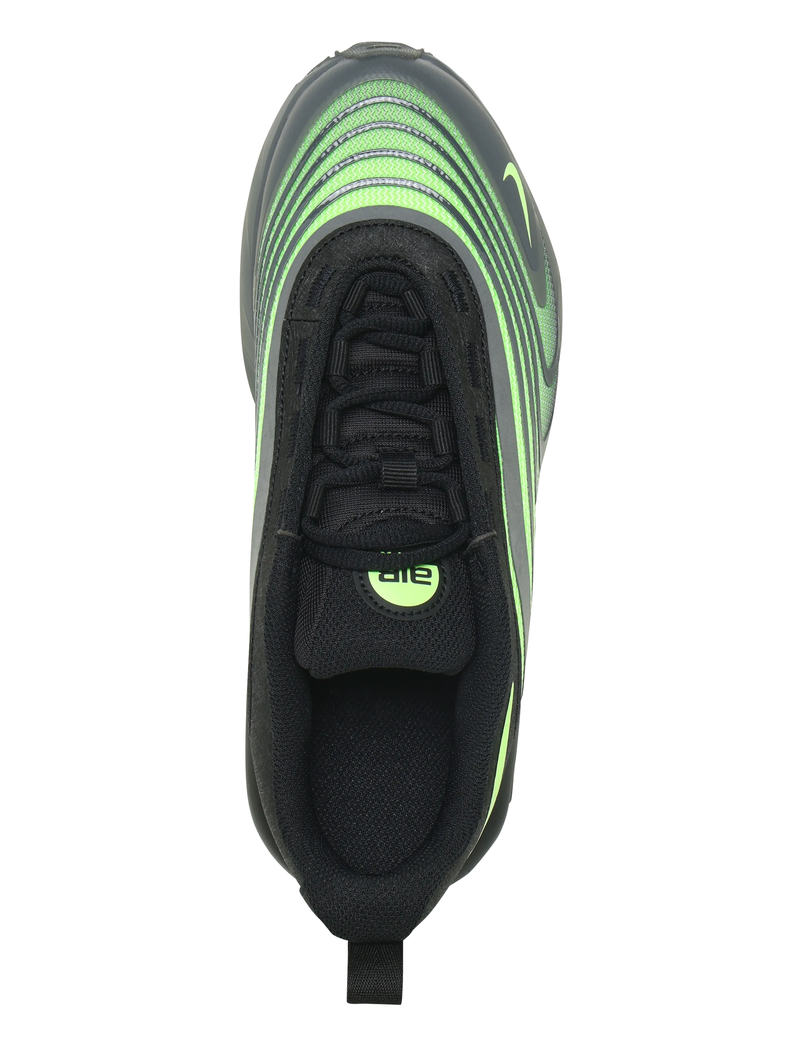 Nike - AIR MAX FIRE (GS) - løbesko - black/liquid lime-iron grey - 3