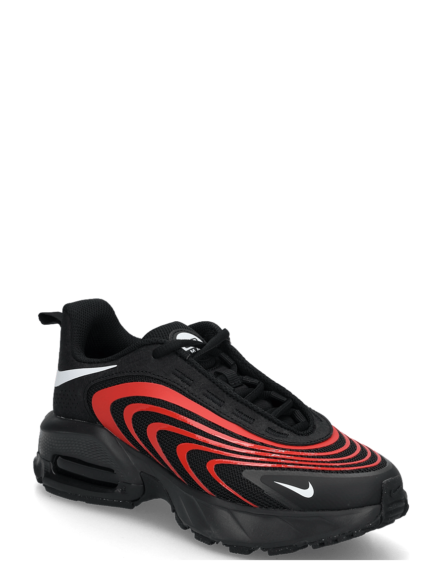Nike - AIR MAX FIRE (GS) - løbesko - black/white-university red - 0
