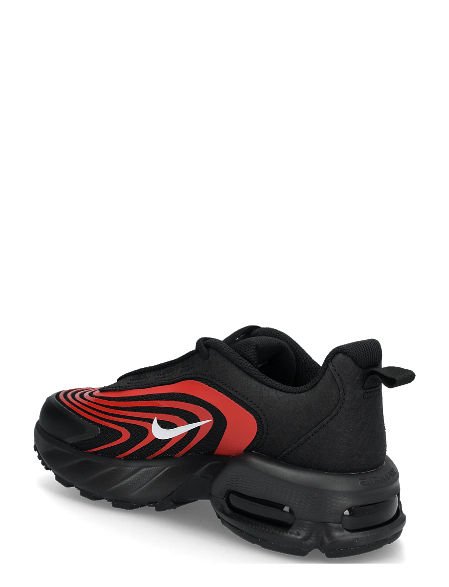 Nike - AIR MAX FIRE (GS) - løbesko - black/white-university red - 1