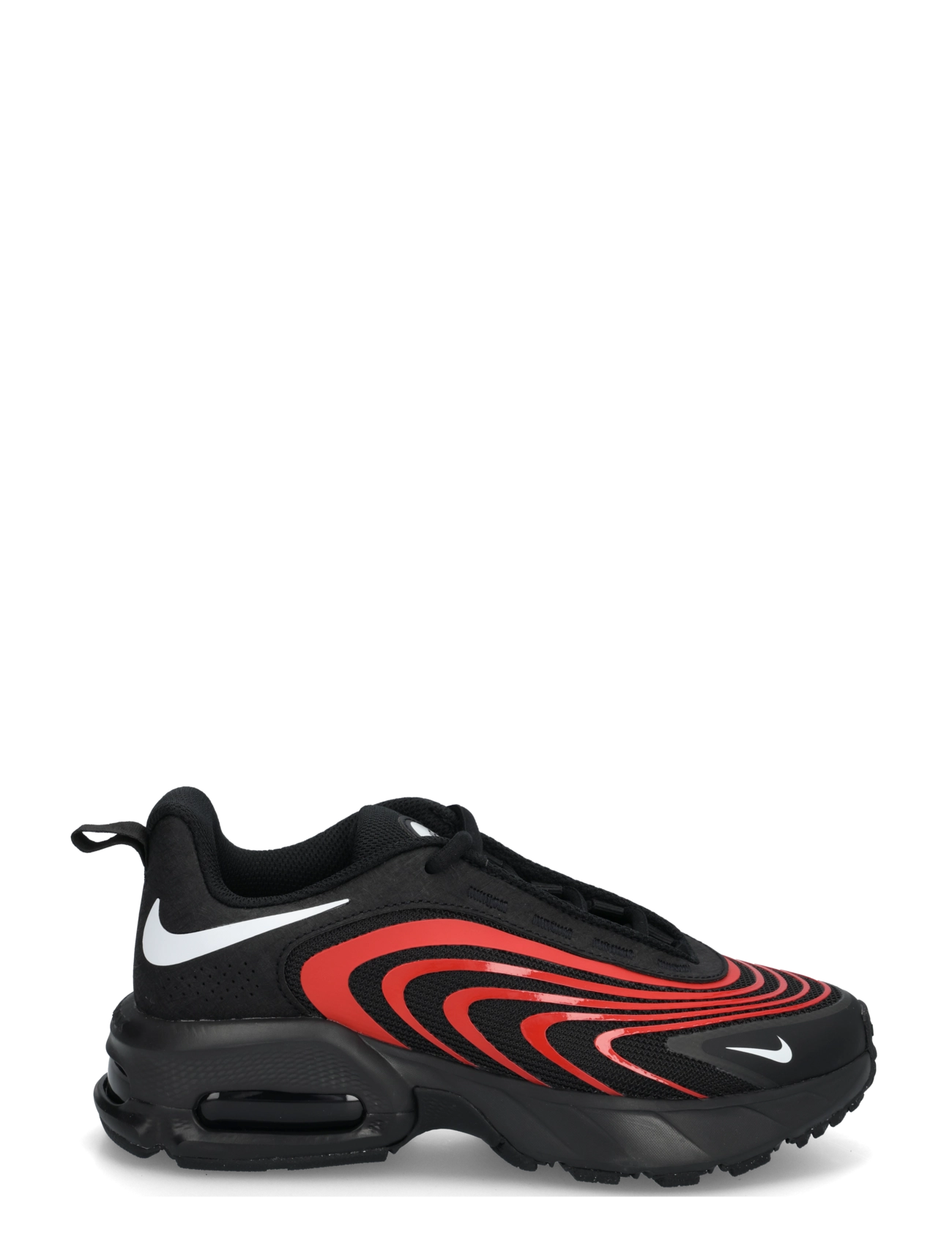 Nike - AIR MAX FIRE (GS) - løbesko - black/white-university red - 2