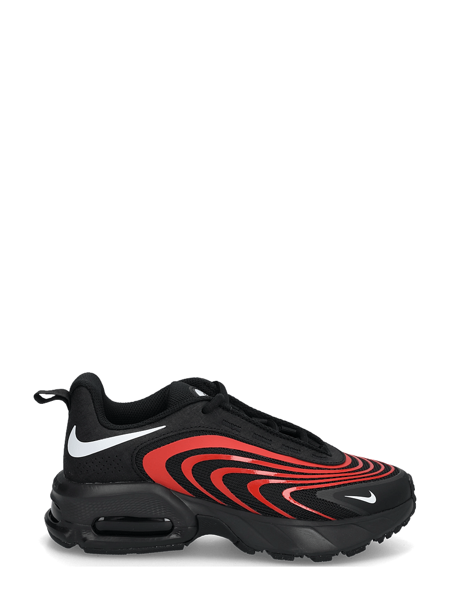 Nike - AIR MAX FIRE (GS) - løbesko - black/white-university red - 2