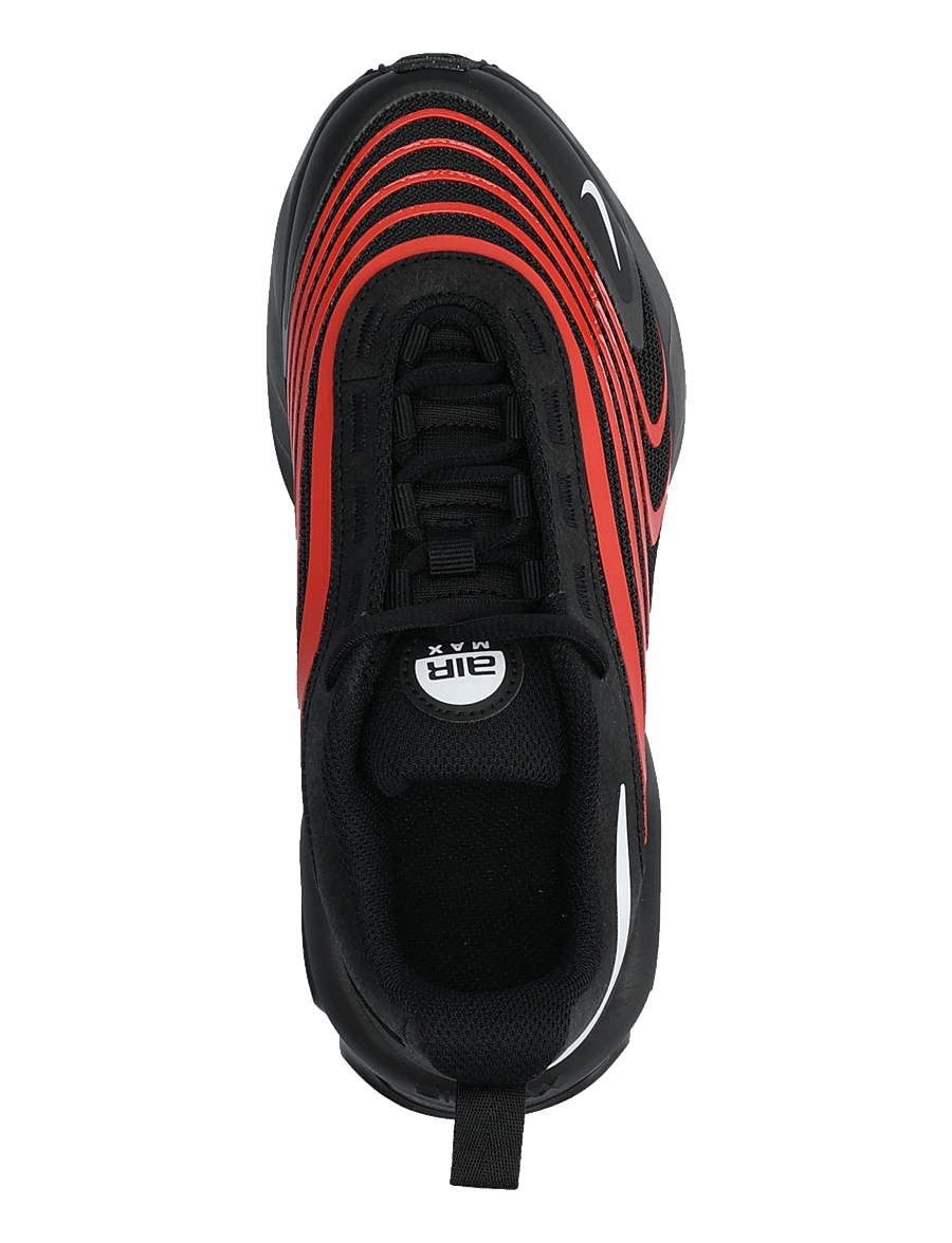 Nike - AIR MAX FIRE (GS) - løbesko - black/white-university red - 3
